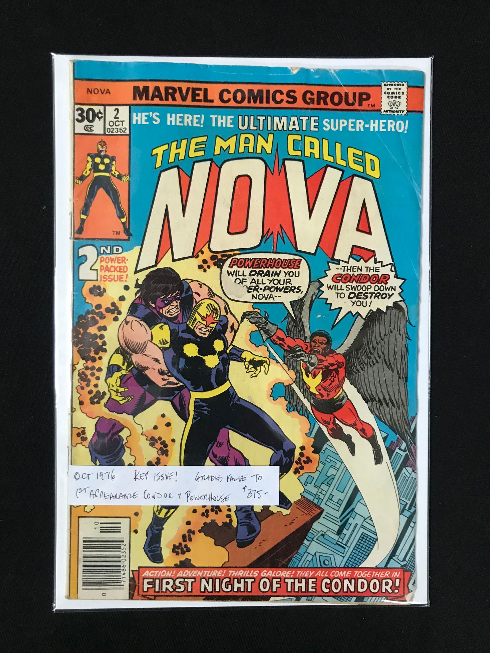 MARVEL COMICS NO.2 THE MAN CALLED NOVA (1 of 1)
