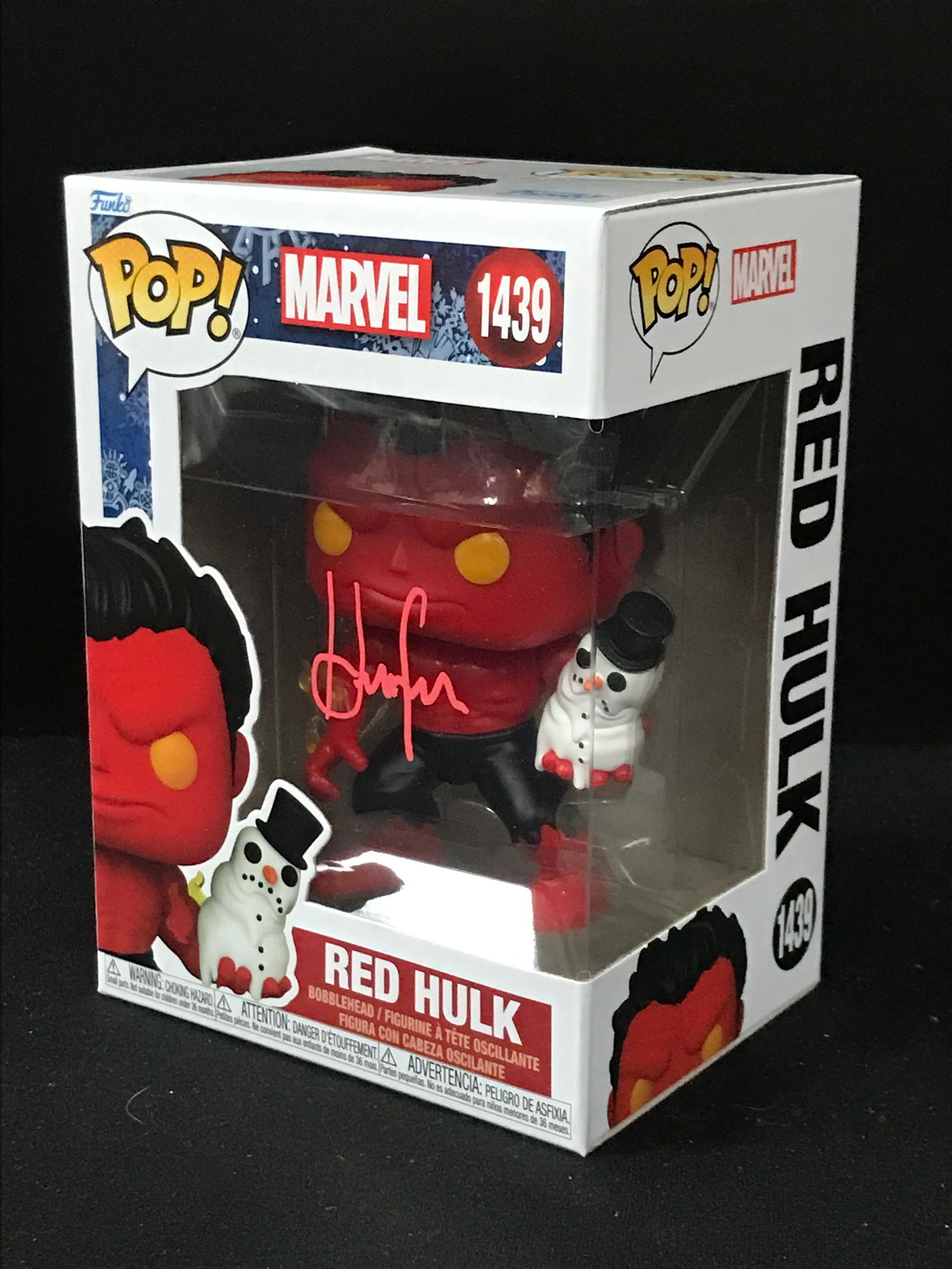 HARRISON FORD SIGNED 'RED HULK' FUNKO POP! KB AUTHENTICS COA (1 of 1)