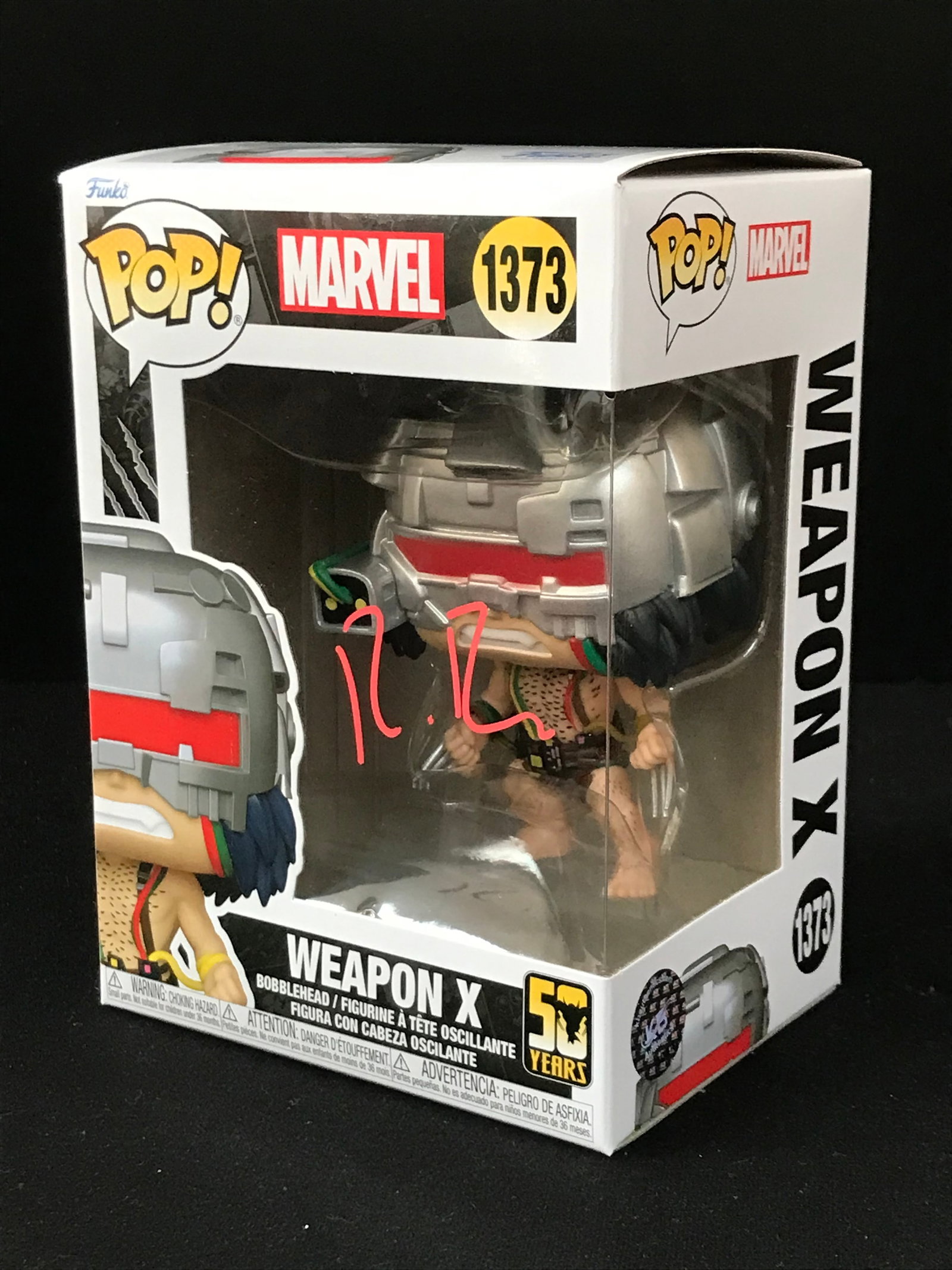 RYAN REYNOLDS SIGNED 'WEAPON X' FUNKO POP! KB AUTHENTICS COA: Prices are in Canadian dollars