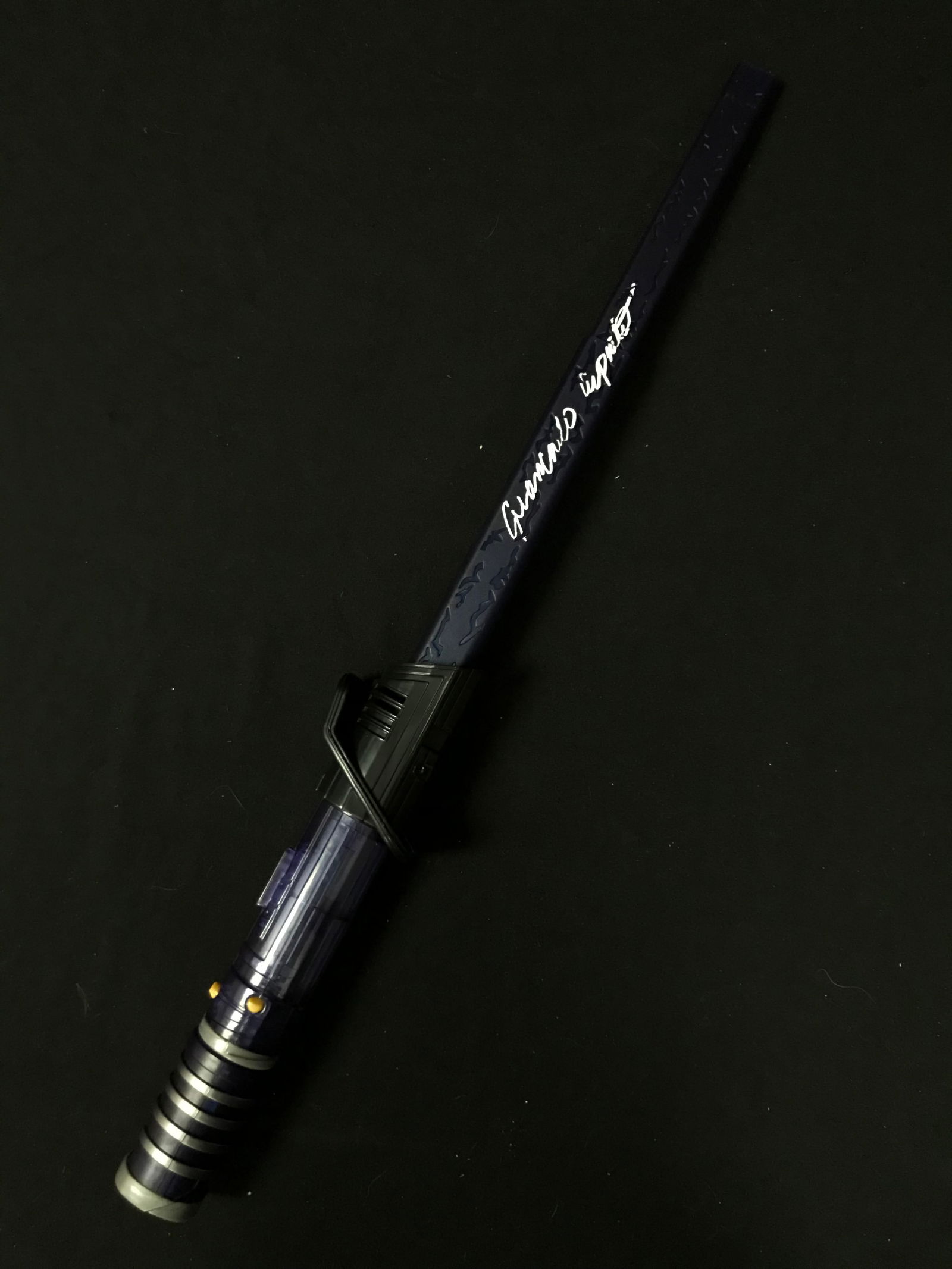 GIANCARLO ESPOSITO SIGNED STAR WARS LIGHTSABER (WWOC COA) (1 of 2)