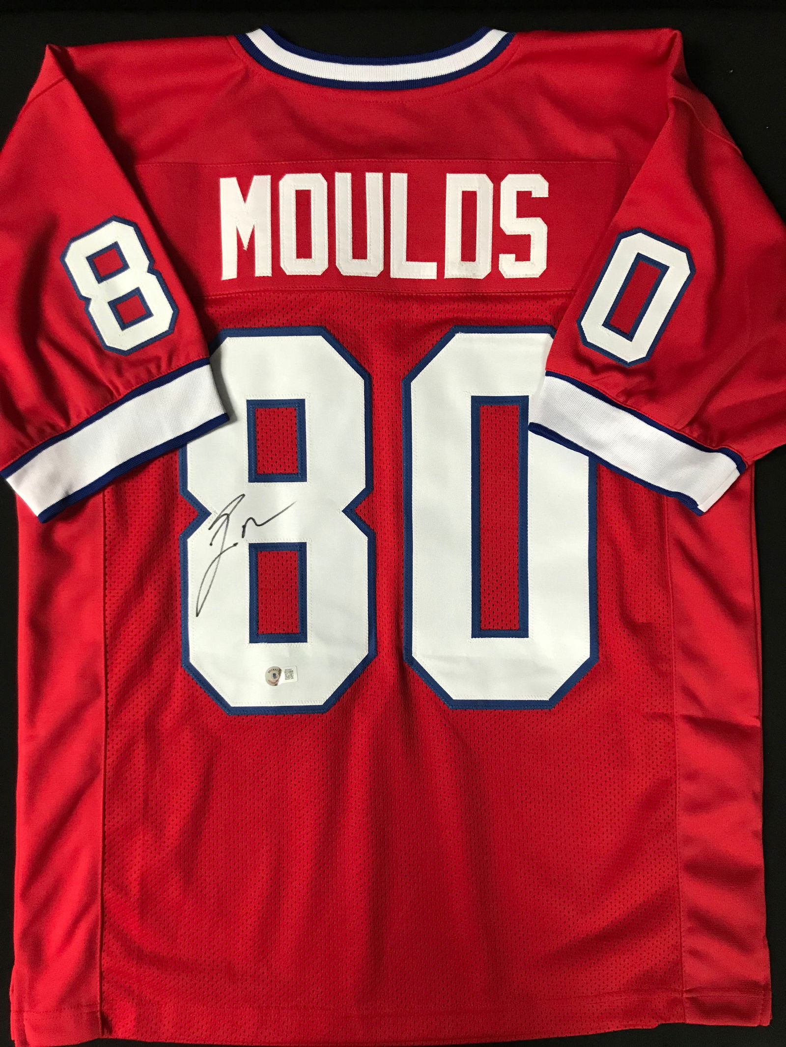 ERIC MOULD SIGNED BUFFALO BILLS JERSEY (BECKETT COA) (1 of 3)