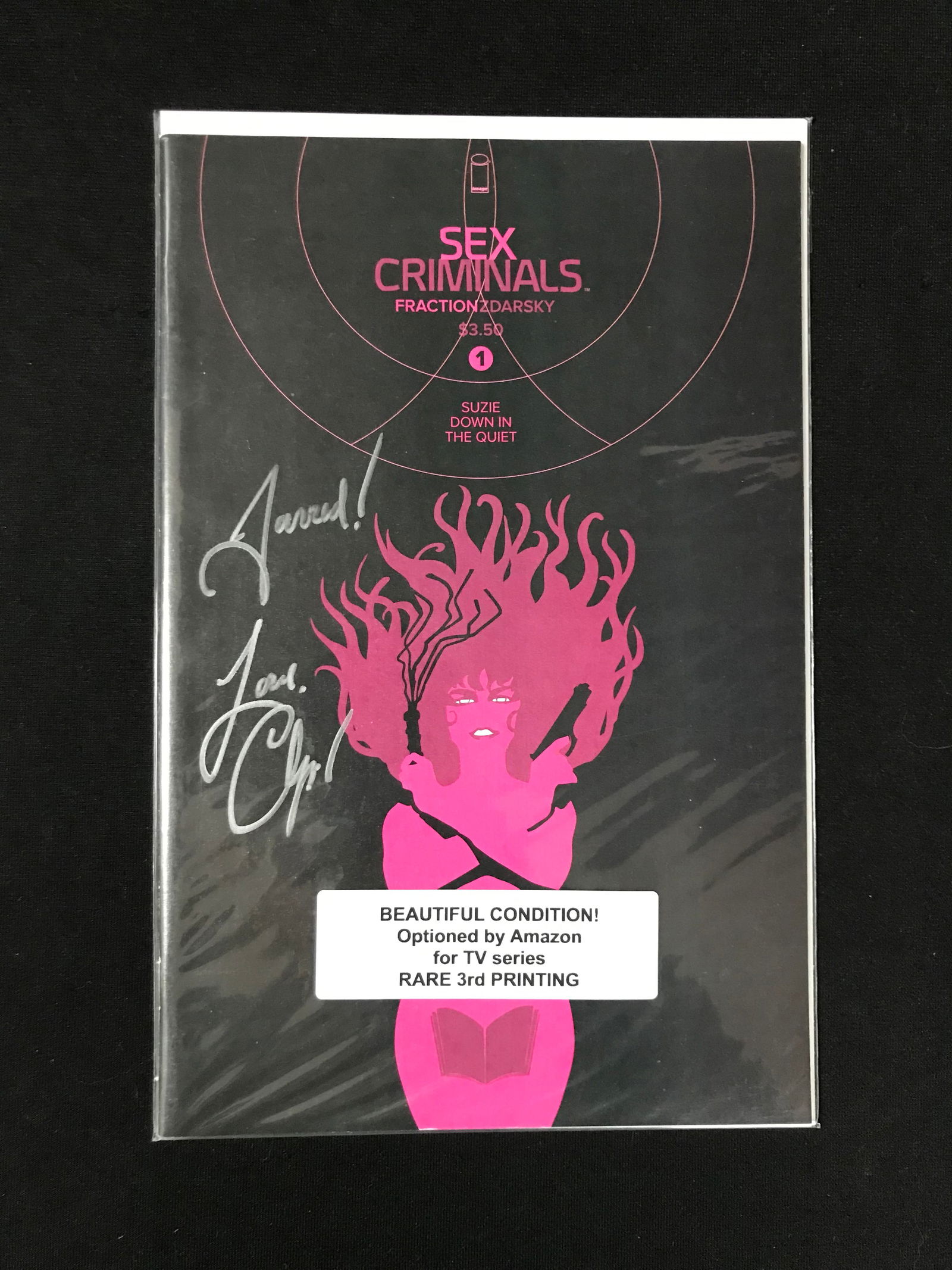 IMAGE COMICS NO.1 SEX CRIMINALS SIGNED 3RD PRINTING) (1 of 1)