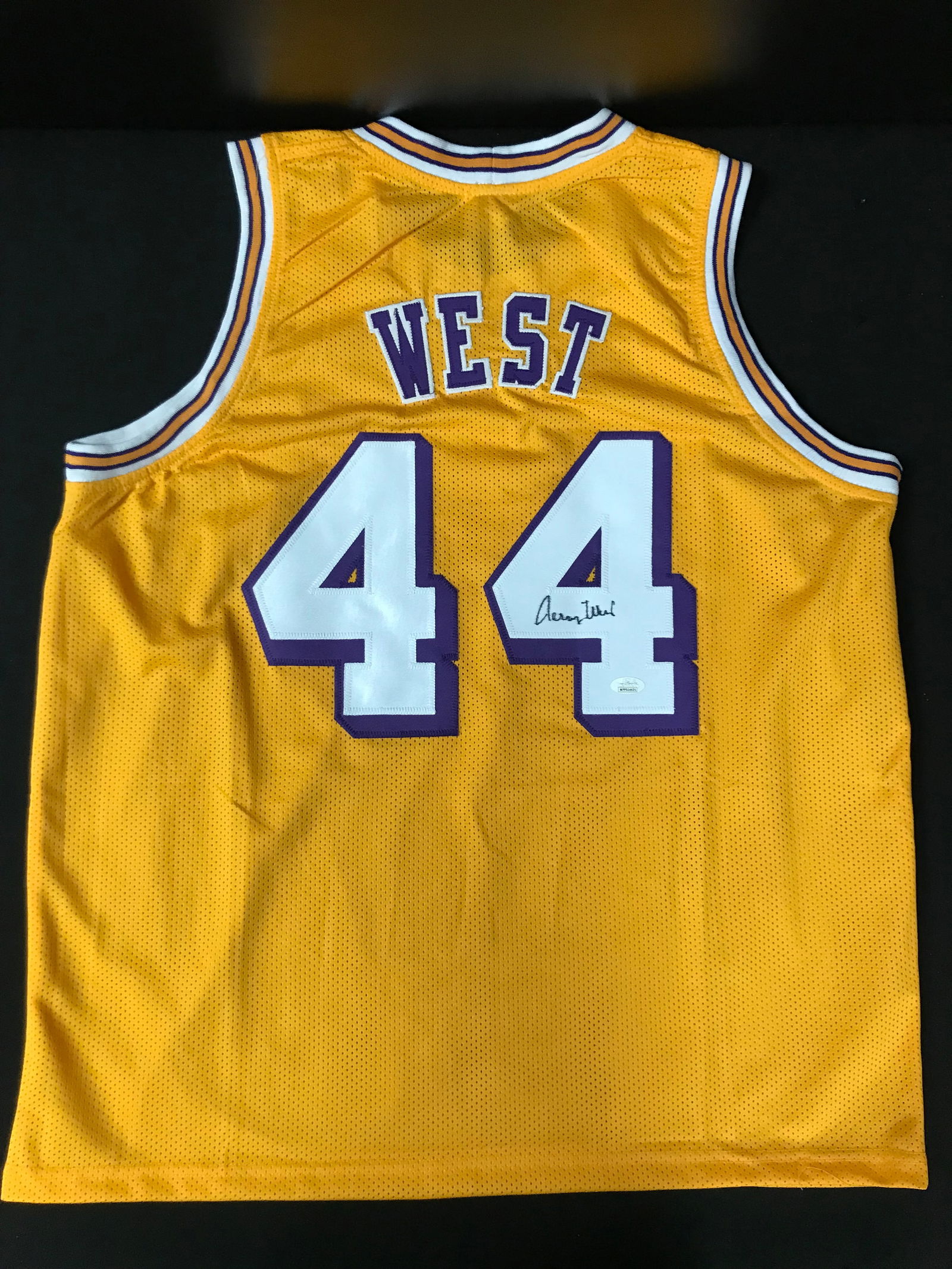 JERRY WEST SIGNED L.A LAKERS JERSEY (JSA COA) (1 of 4)