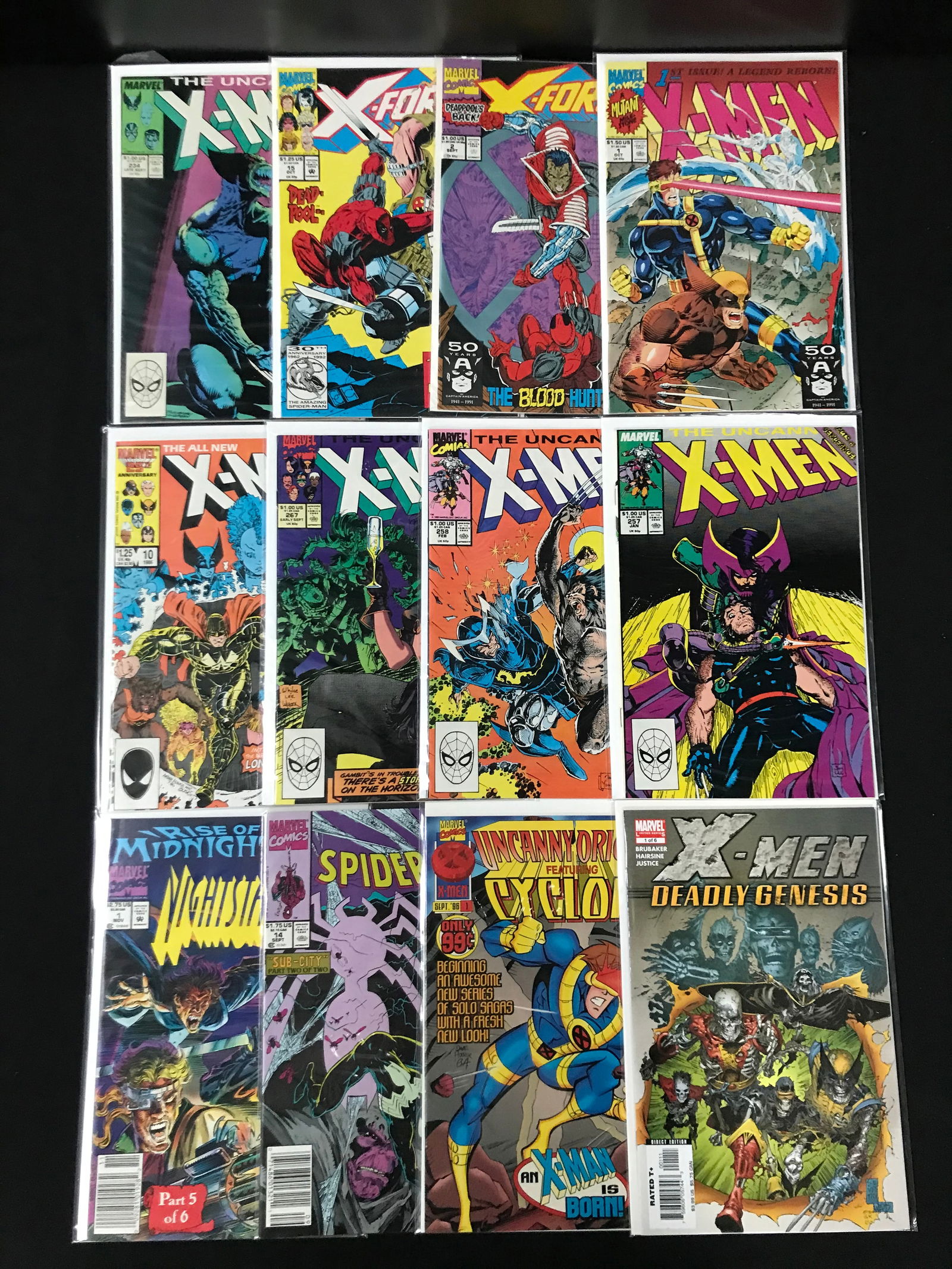 LOT OF 12 COMICS VARIOUS TITLES (MARVEL COMICS) (1 of 1)