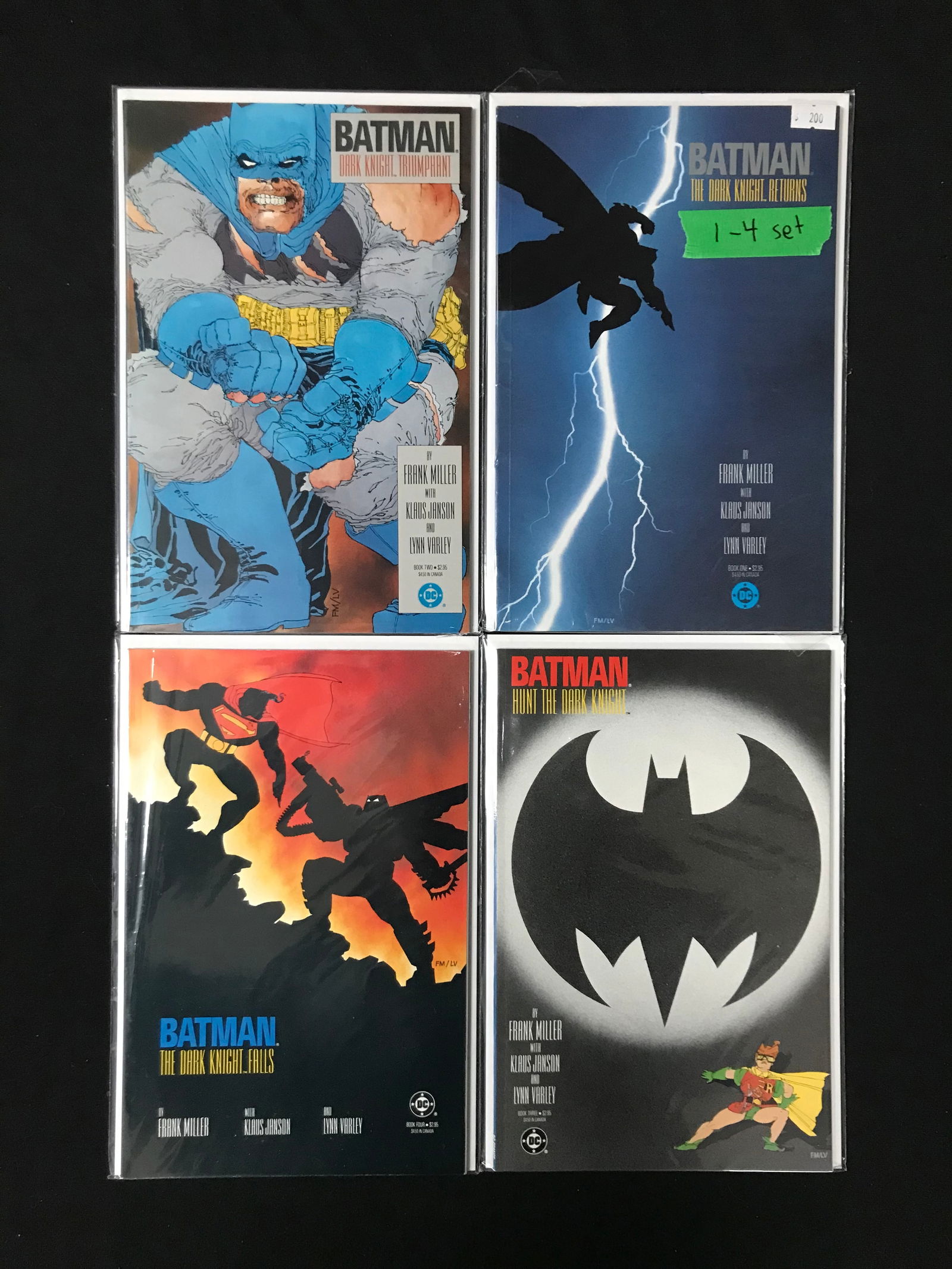 LOT OF 4 BATMAN COMICS (DC COMICS) (1 of 1)