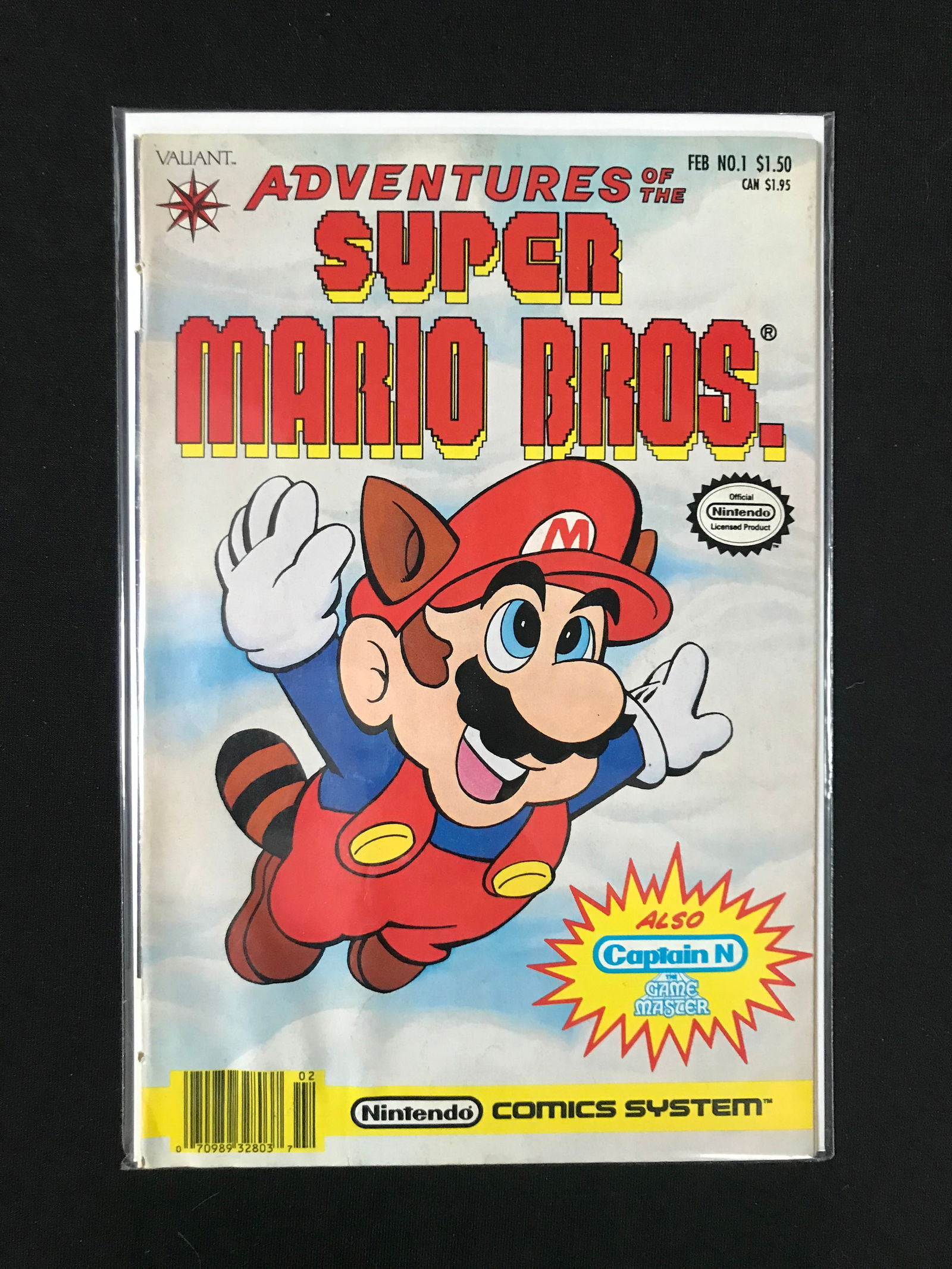 VALIANT COMICS NO.1 ADVENTURES OF THE SUPER MARIO BROS. (1 of 1)