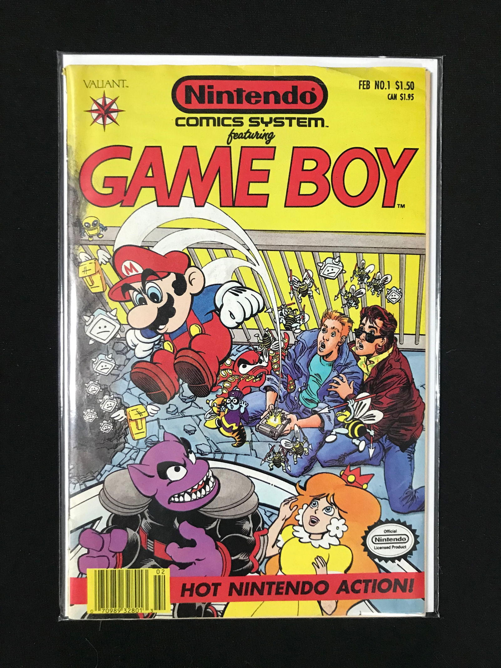 VALIANT COMICS NO.1 NINTENDO COMICS SYSTEM GAME BOY (1 of 1)