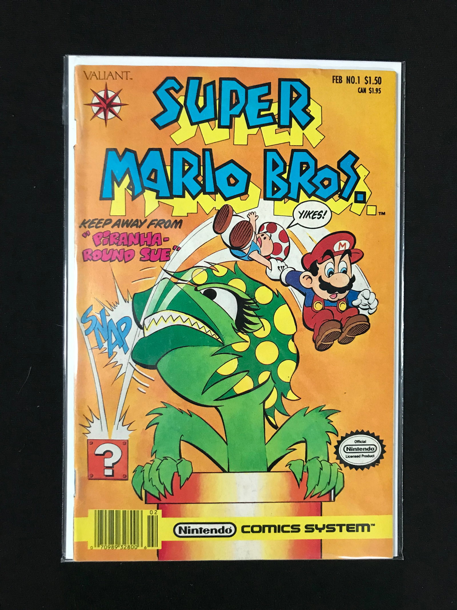 VALIANT COMICSNO.1 SUPER MARIOS BROS: Prices are in Canadian dollars