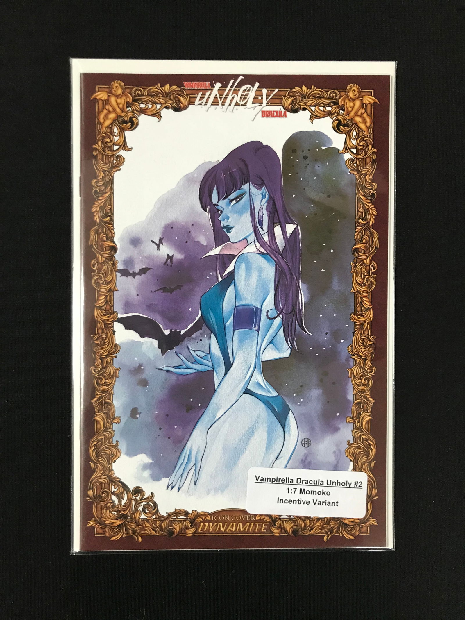 DYNAMITE COMICS NO.2 VAMPIRELLA DRACULA UNHOLY (1:7 MOMOKO INCENTIVE VARIANT) (1 of 1)
