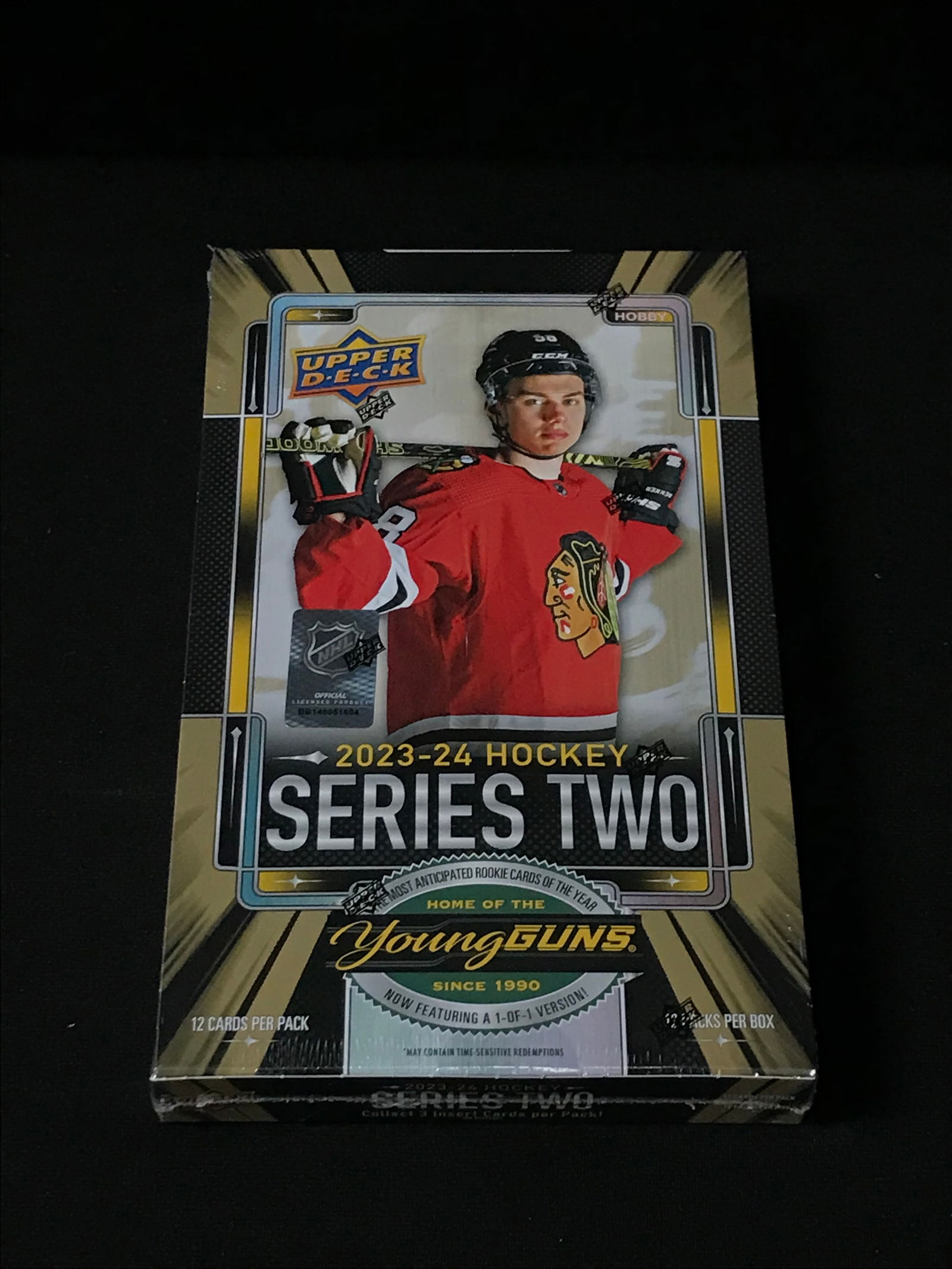 SEALED 2023/24 Upper Deck Series 2 Hockey Hobby Box (1 of 1)