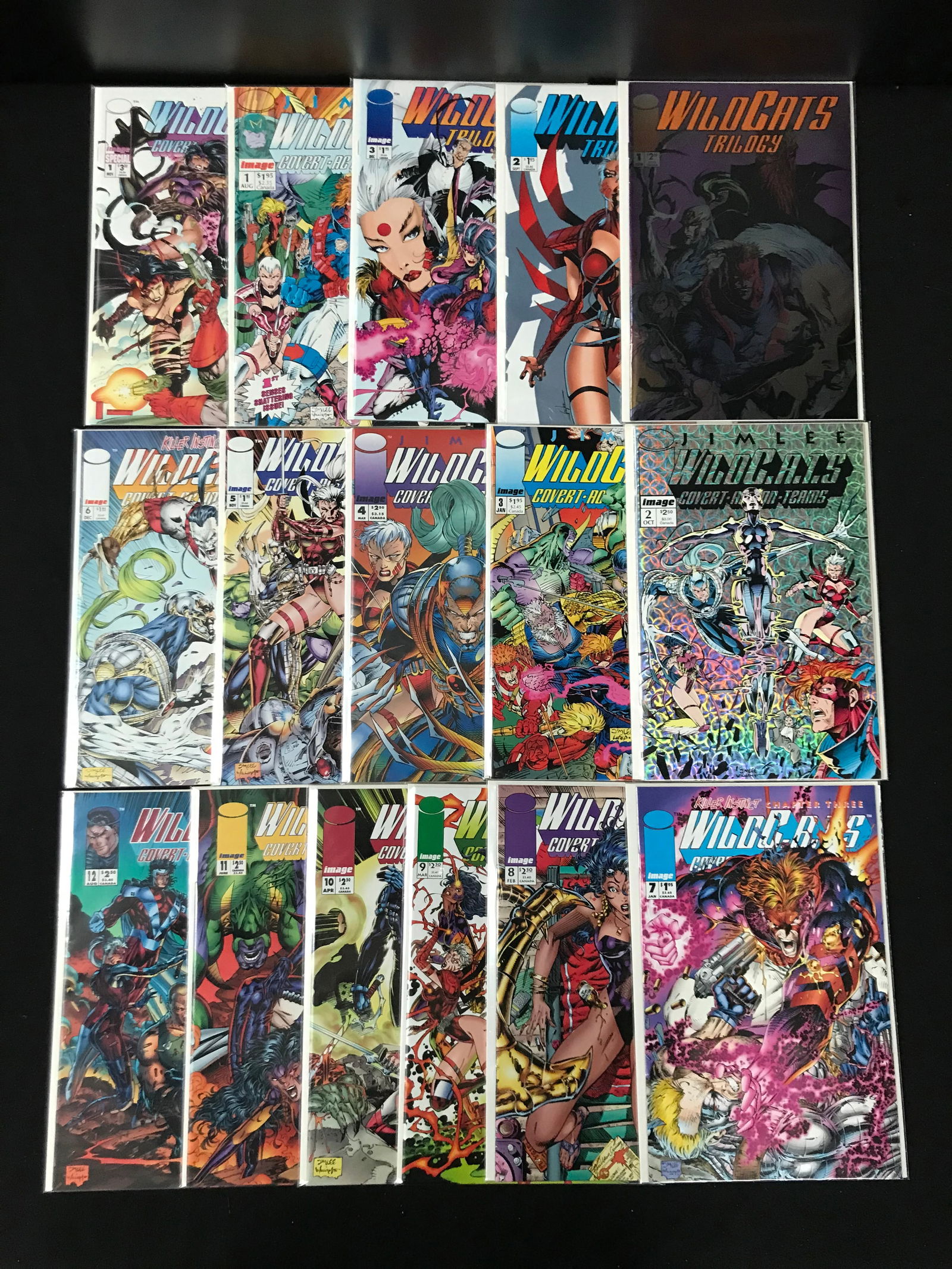 LOT OF 16 WILDCATS COMICS (IMAGE COMICS) (1 of 1)