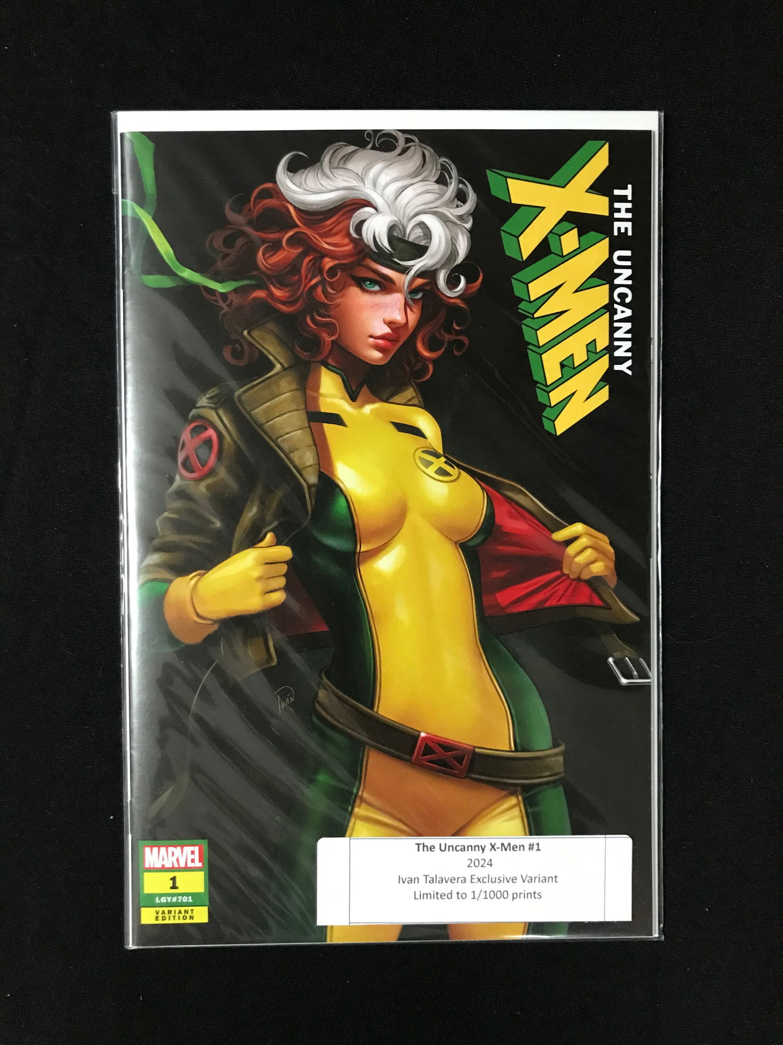 THE UNCANNY X-MEN #1 (2024) LIMITED TO 1,000 PRINTS (MARVEL COMICS) (1 of 1)