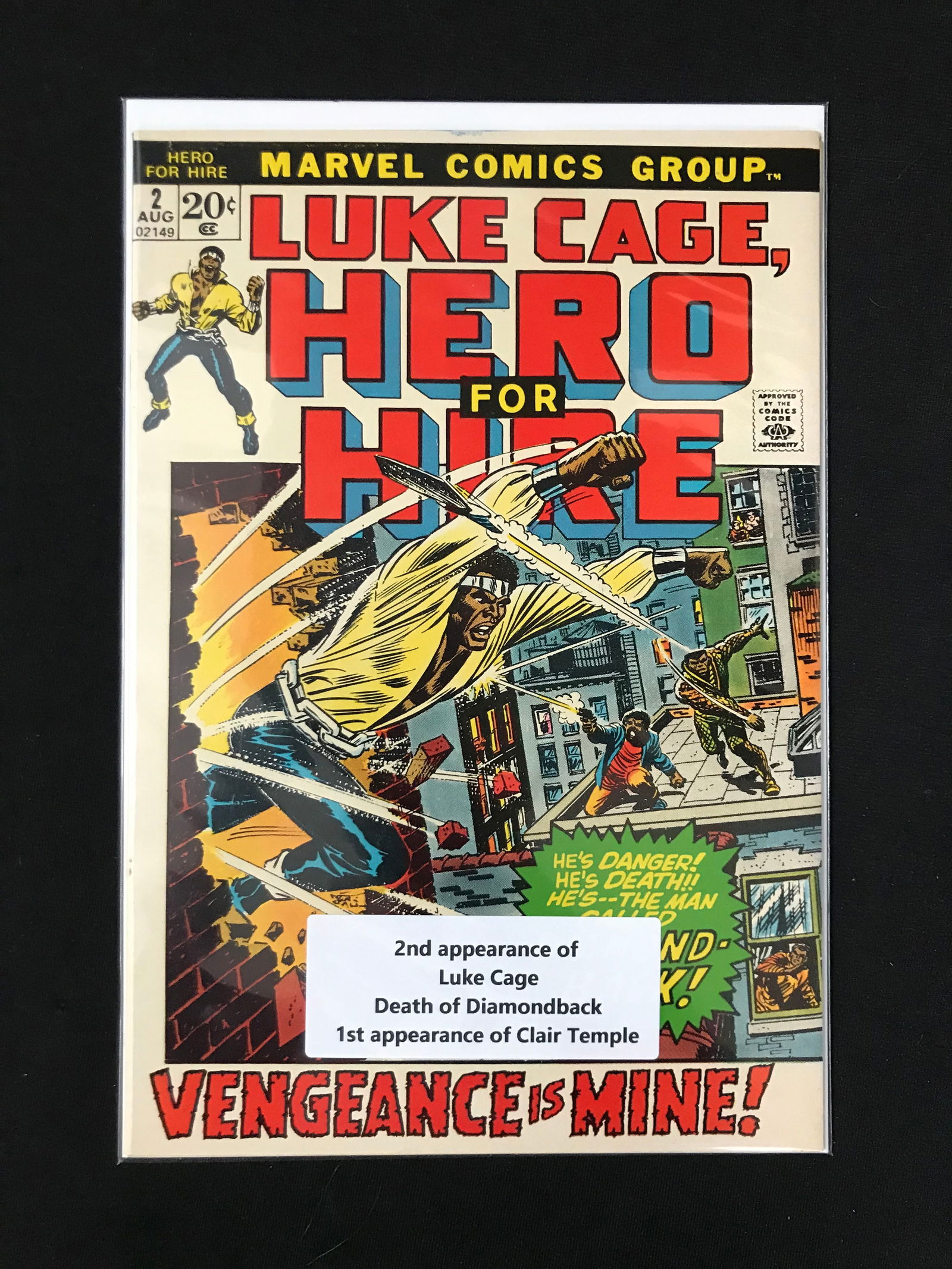 LUKE CAGE #2 (MARVEL COMICS) (1 of 1)