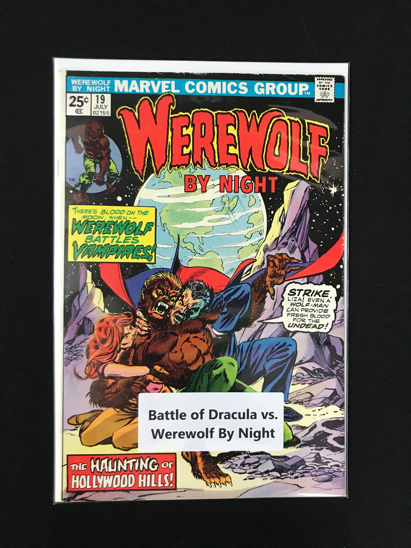 WEREWOLF BY NIGHT #19 (MARVEL COMICS) (1 of 1)