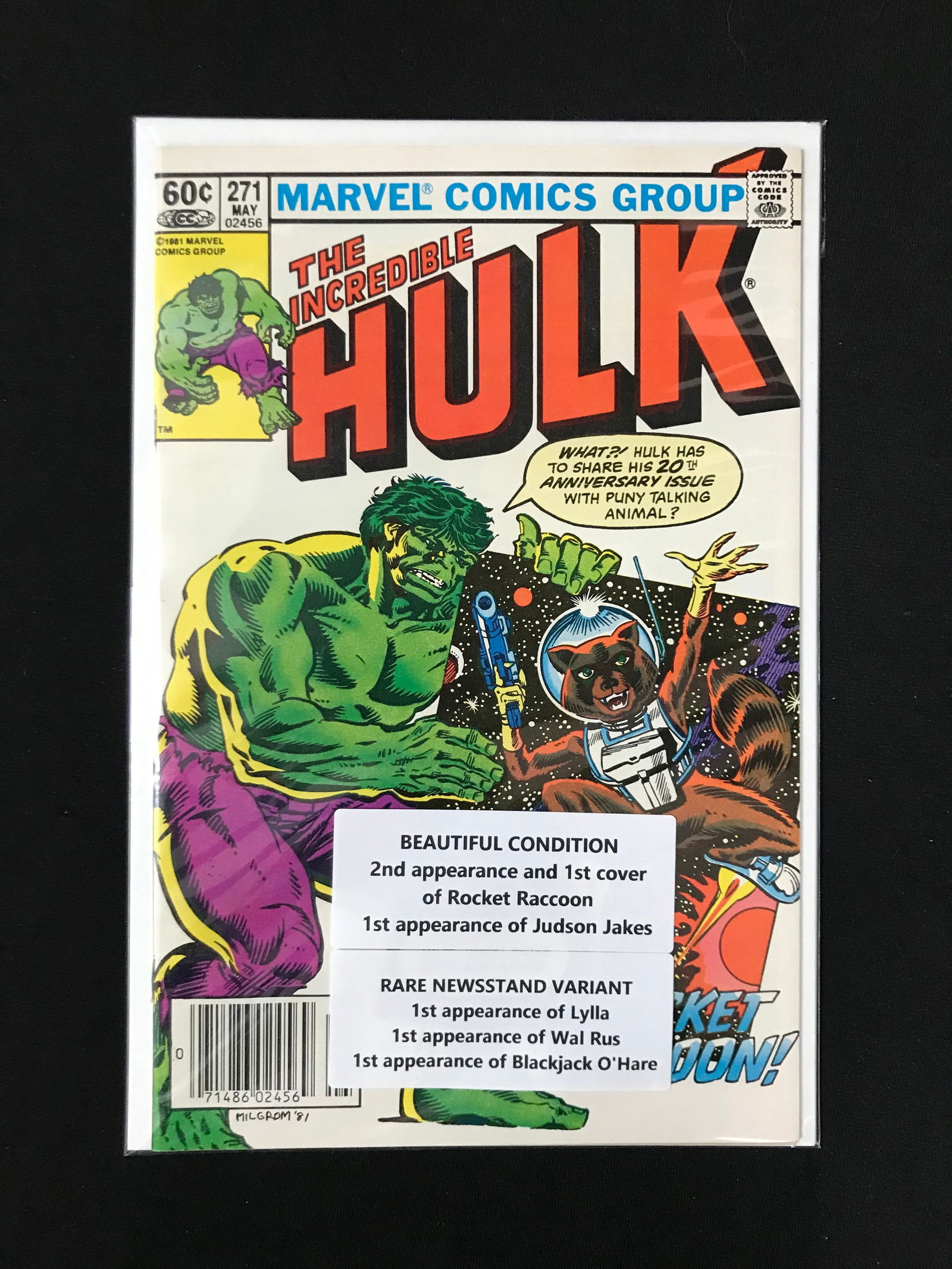 THE INCREDIBLE HULK #271 LOTS OF FIRST APPEARANCES (MARVEL COMICS) (1 of 1)