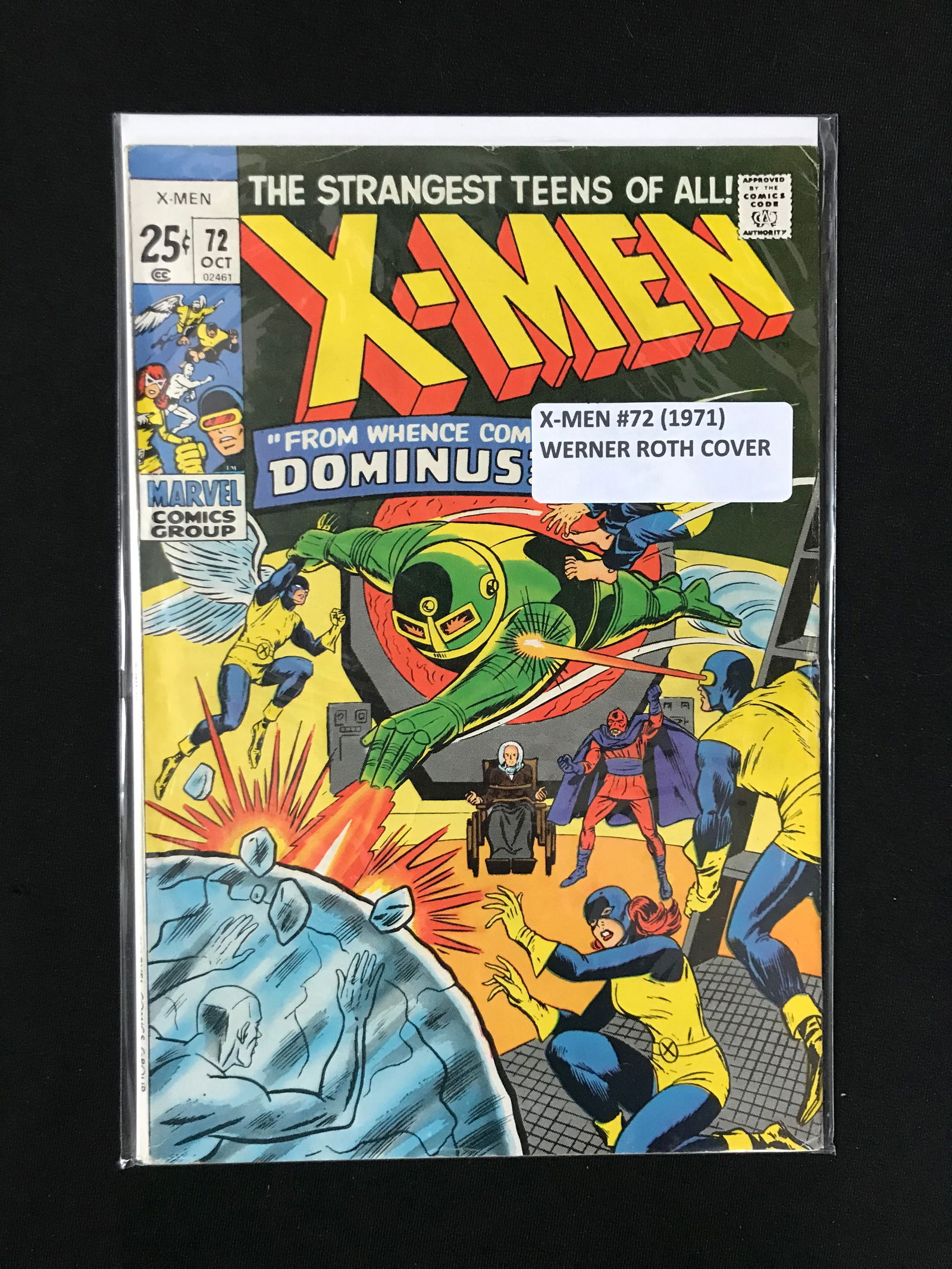 THE X-MEN #72 (MARVEL COMICS) (1 of 1)