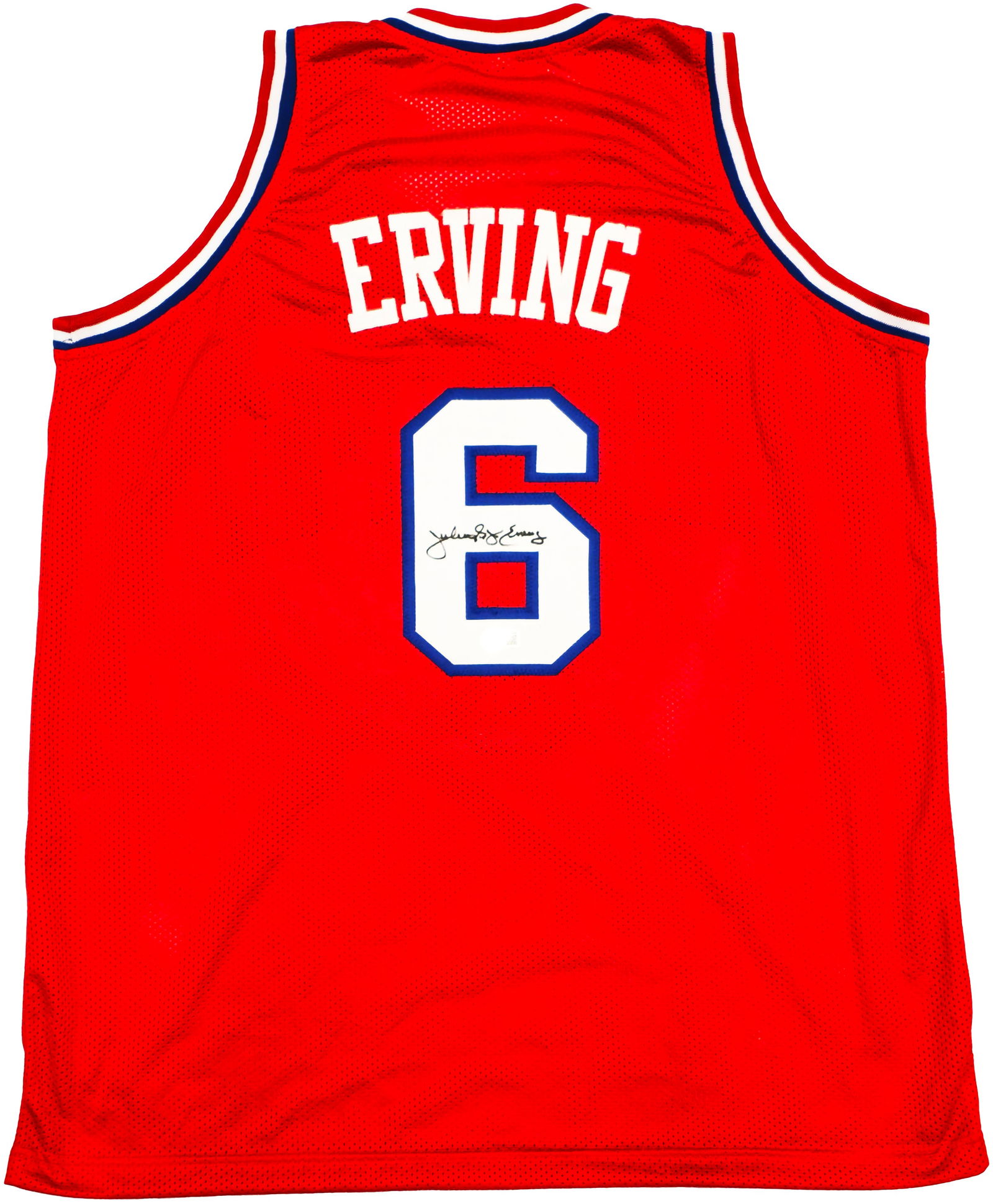 JULIUS IRVING SIGNED PHILDELPHIA 49ERS SIGNED JERSEY (BECKETT COA) (1 of 3)