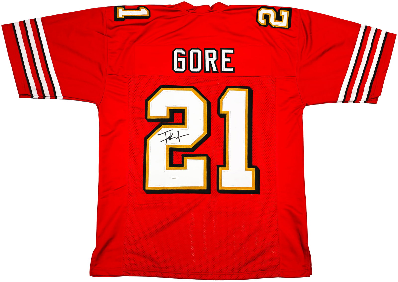 FRANK GORE SIGNED SAN FRANCISCO JERSEY (JSA COA): Prices are in Canadian dollars