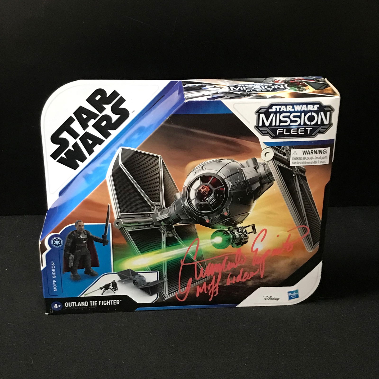 GIANCARLO ESPOSITO SIGNED UNOPENED STAR WARS TIE FIGHTER - WWOC COA (1 of 1)