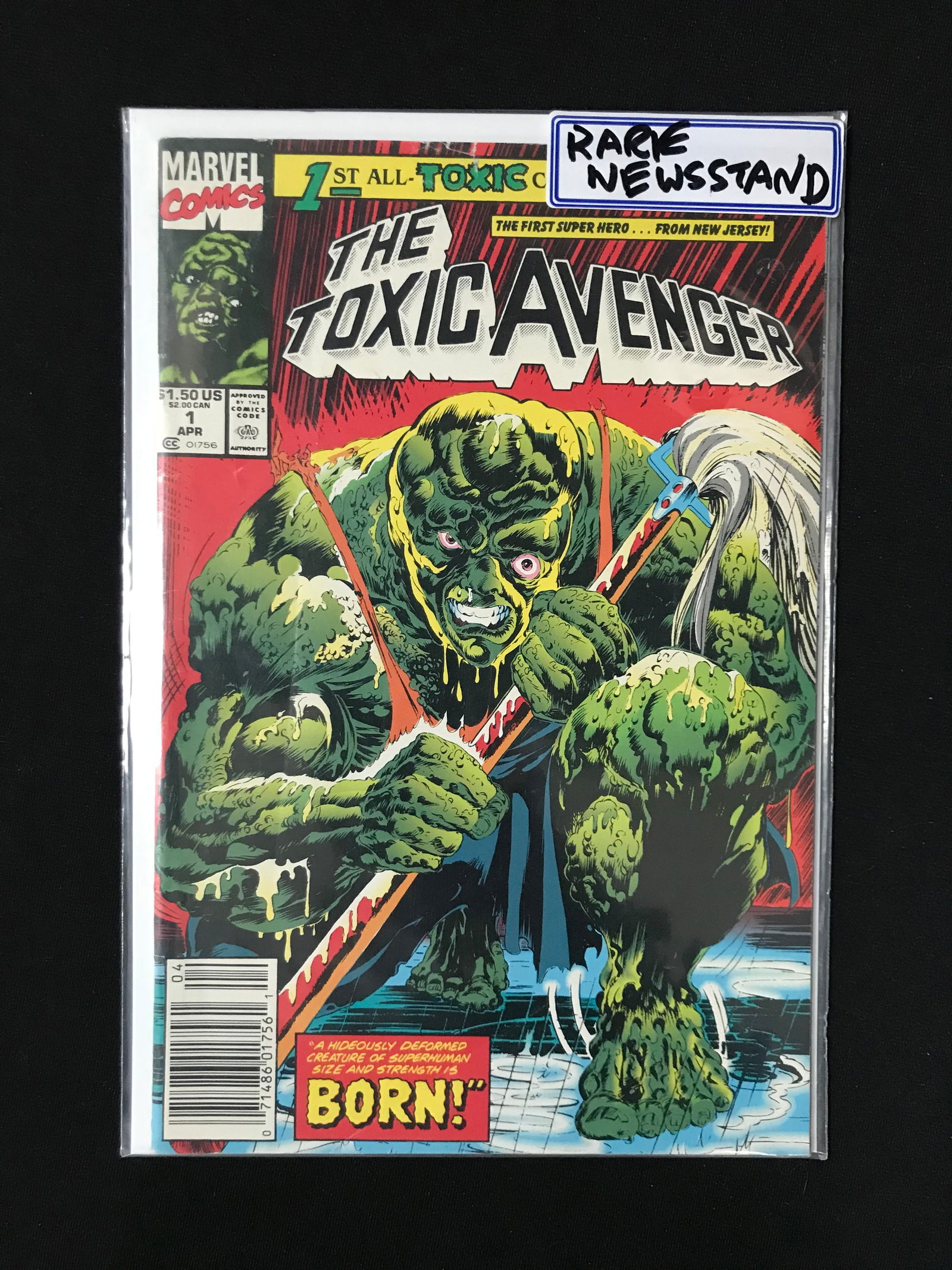 THE TOXIC AVENGER #1 (MARVEL COMICS) (1 of 1)