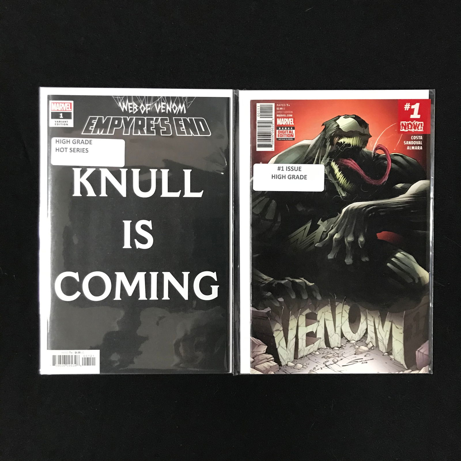 2 VENOM COMICS  HIGH GRADE (MARVEL COMICS) (1 of 1)