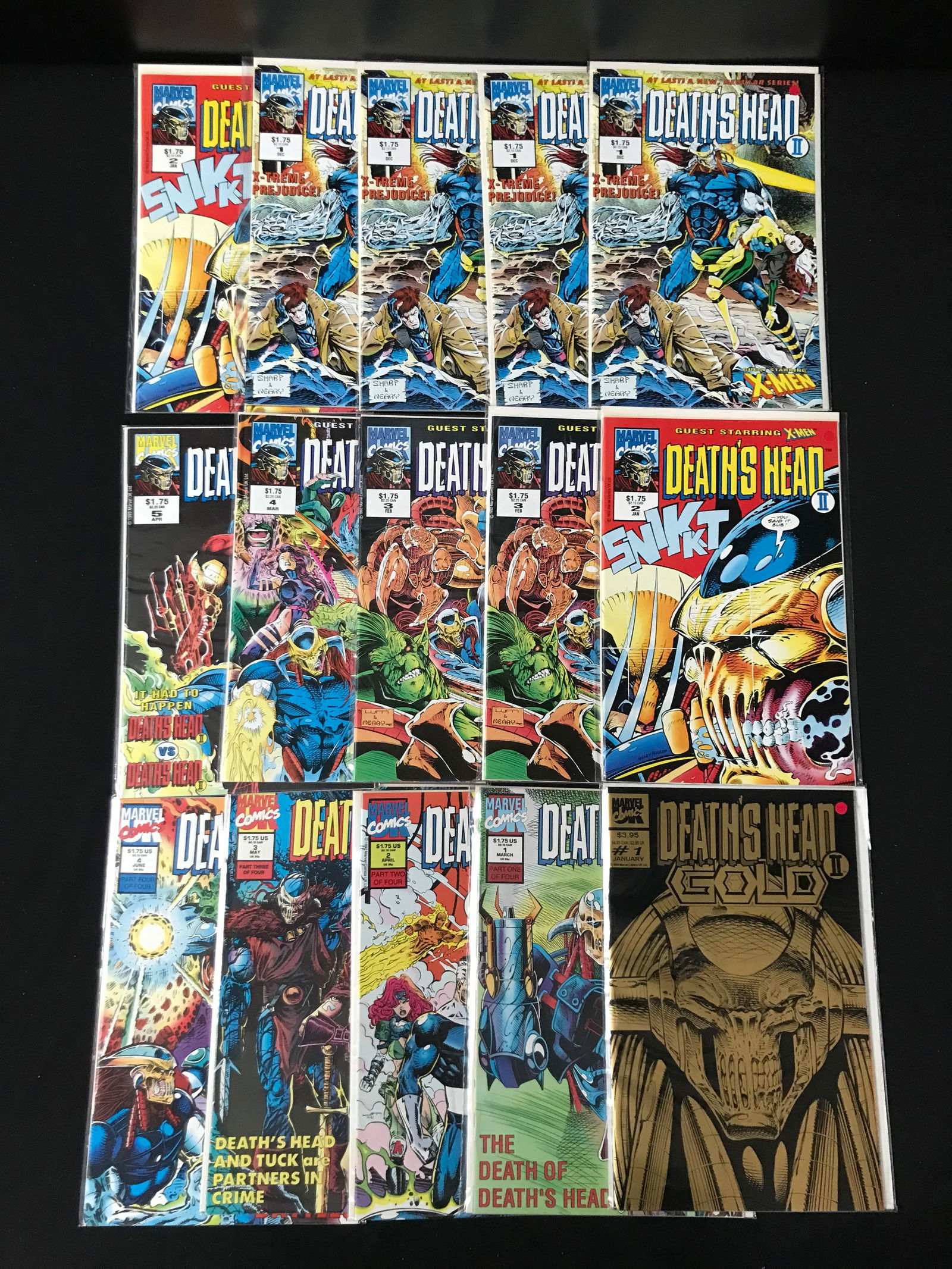 LOT OF 15 DEATHS HEAD COMICS (MARVEL COMICS) (1 of 1)