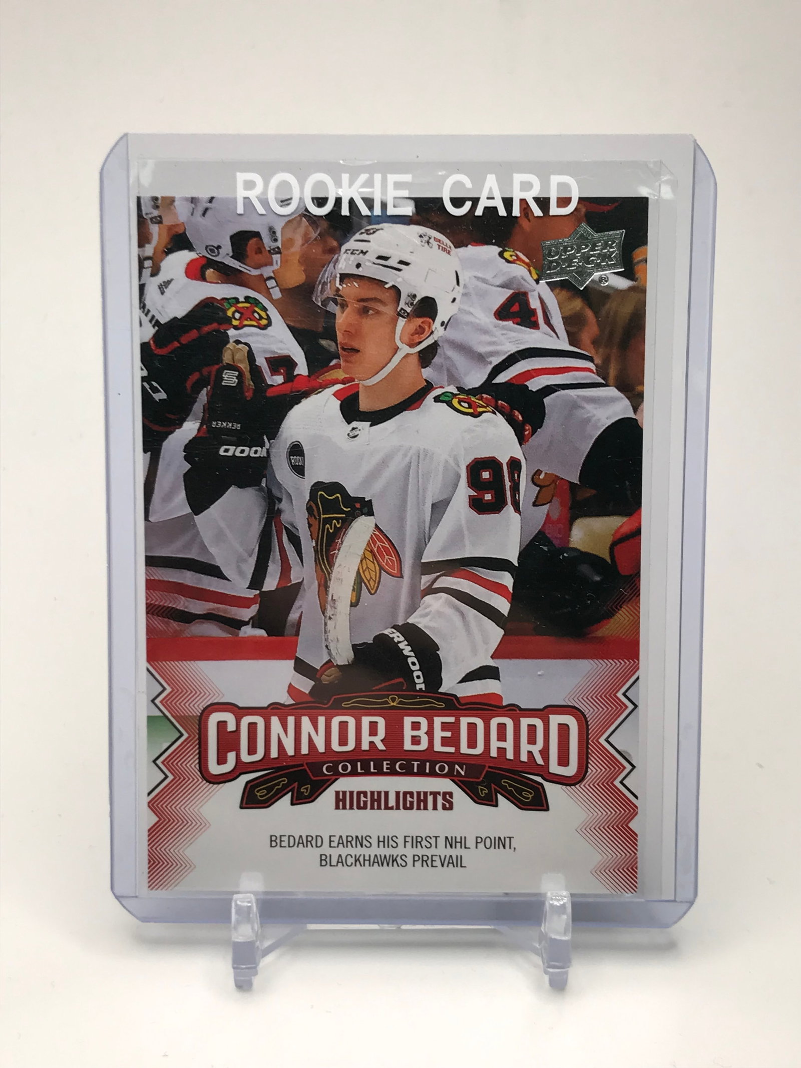 2023-24 CONNOR BEDARD UPPER DECK CARD NO. 11: Prices are in Canadian dollars