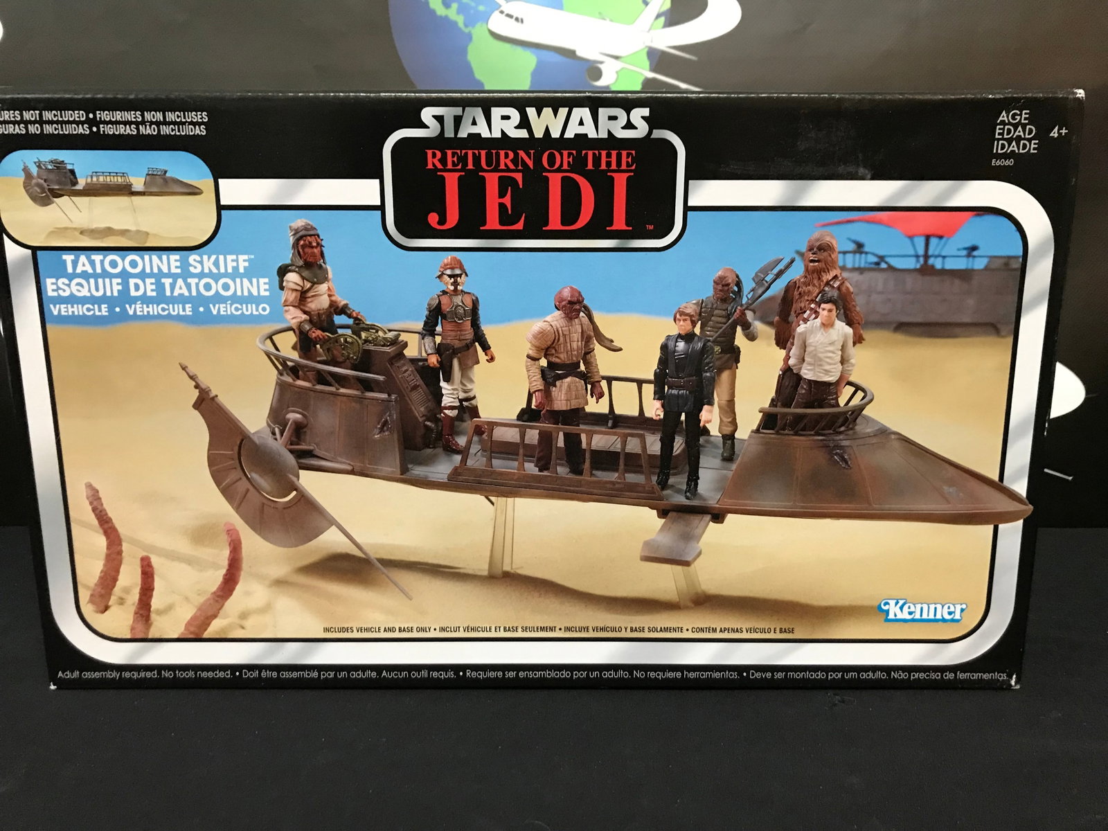 SEALED KENNER STAR WARS RETURN OF THE JEDI TATOOINE SKIFF PLAYSET: Prices are in Canadian dollars
