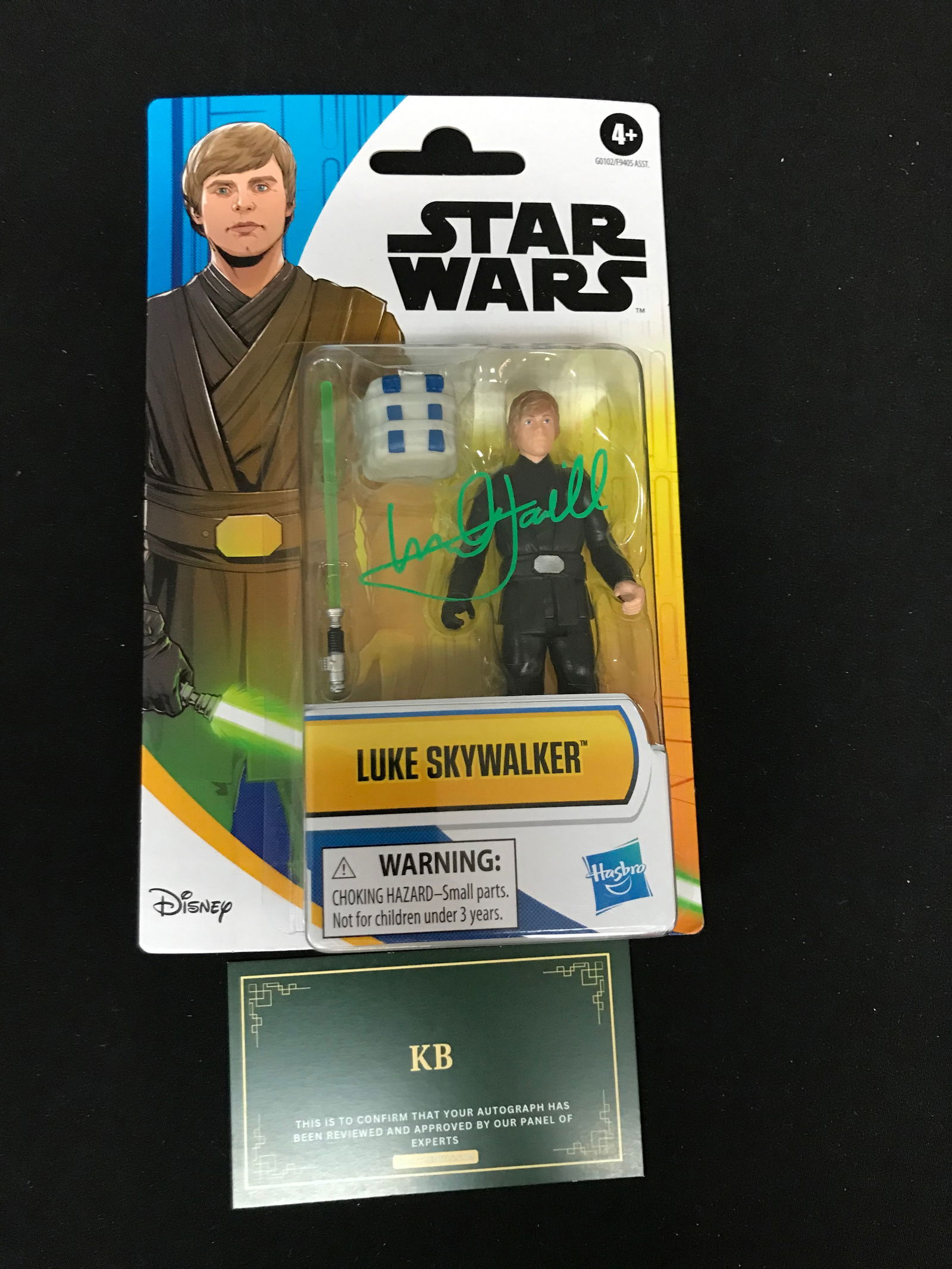 MARK HAMILL SIGNED STAR WARS LUKE SKYWALKER ACTION FIGURE (KB COA) (1 of 1)