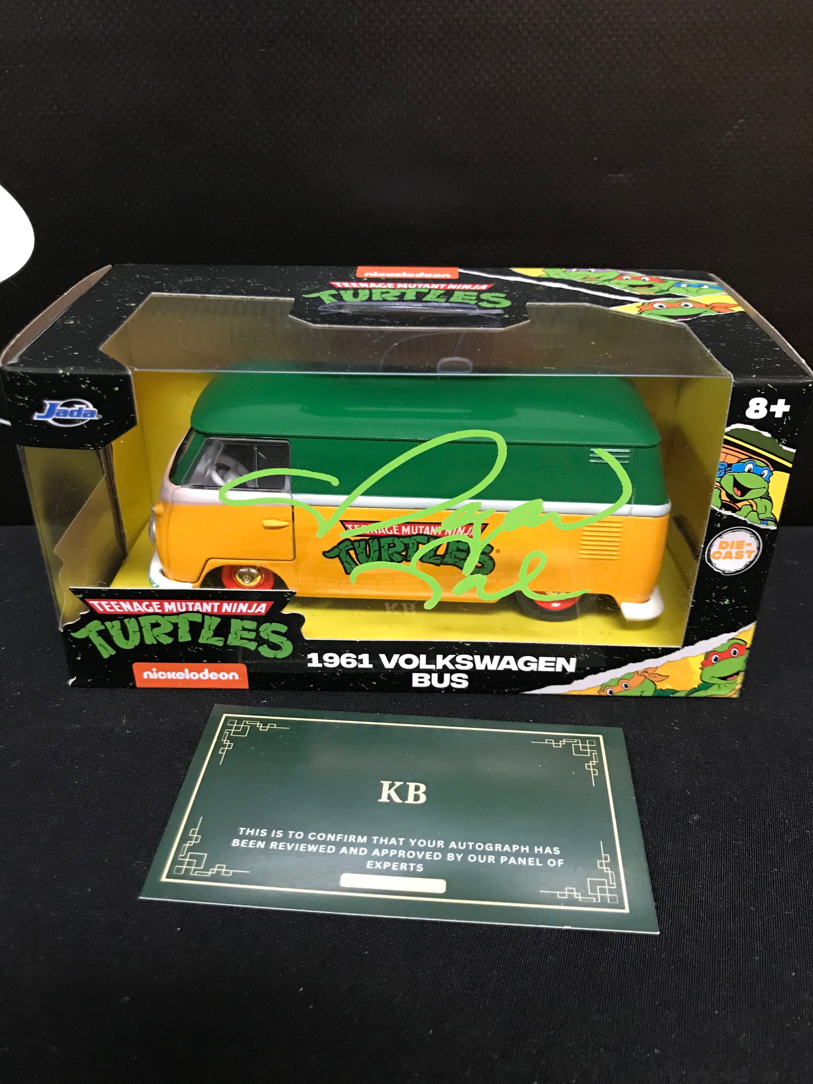 MEGAN FOX SIGNED TMNT 1961 WOLKSWAGON (KB COA): Prices are in Canadian dollars
