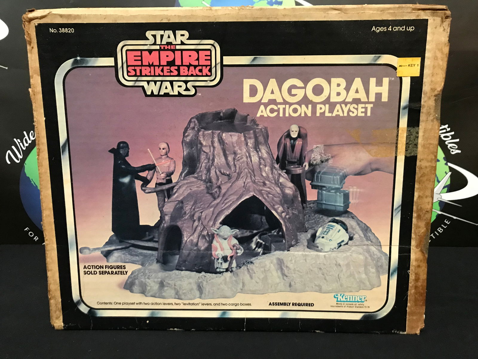 COMPLETE IN ORIGINAL BOX STAR WARS EMPIRE STRIKES BACK DAGOBAH ACTION PLAYSET (1 of 2)