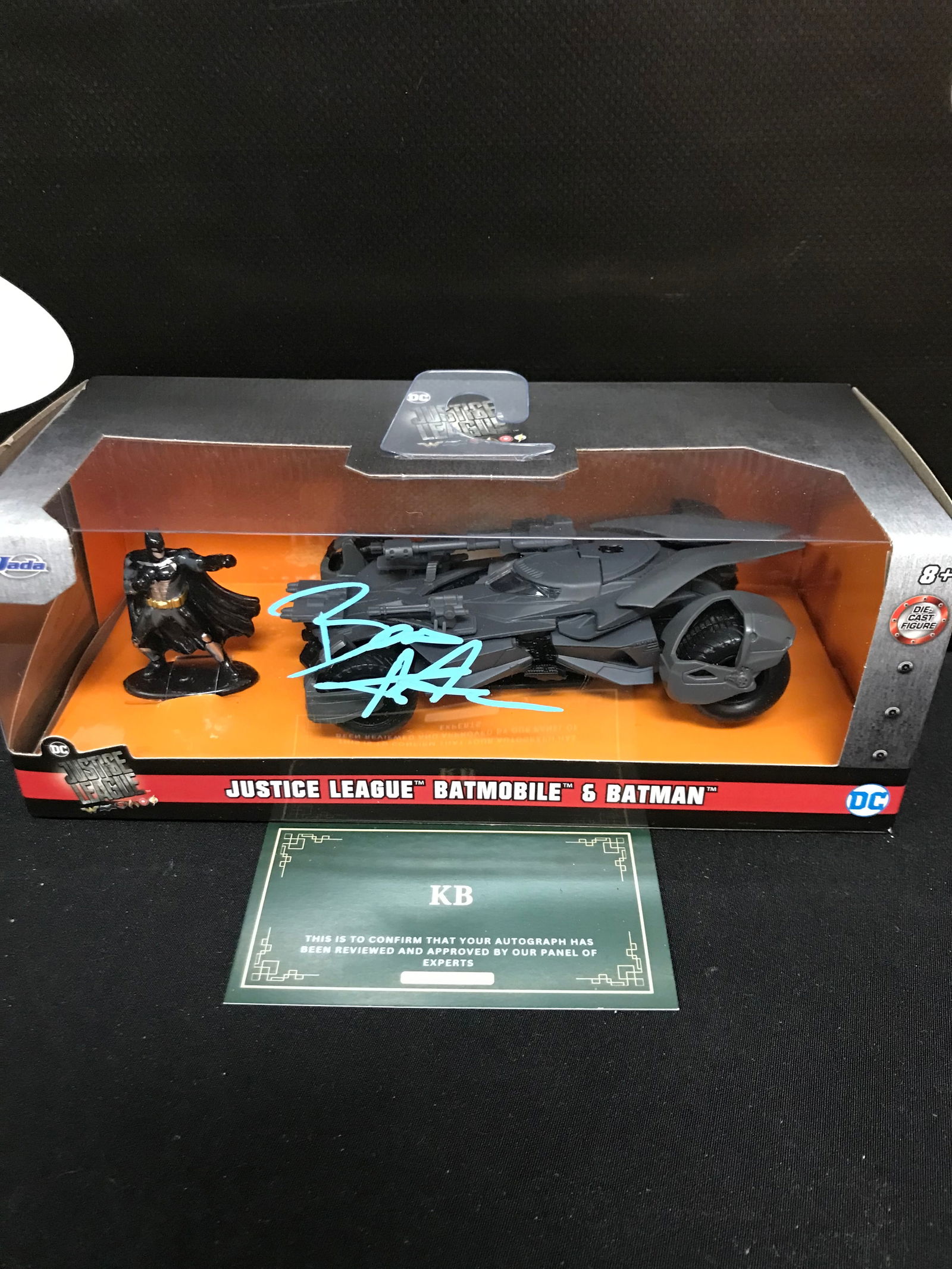 BEN AFFLECK SIGNED BATMOBILE KB COA (1 of 1)