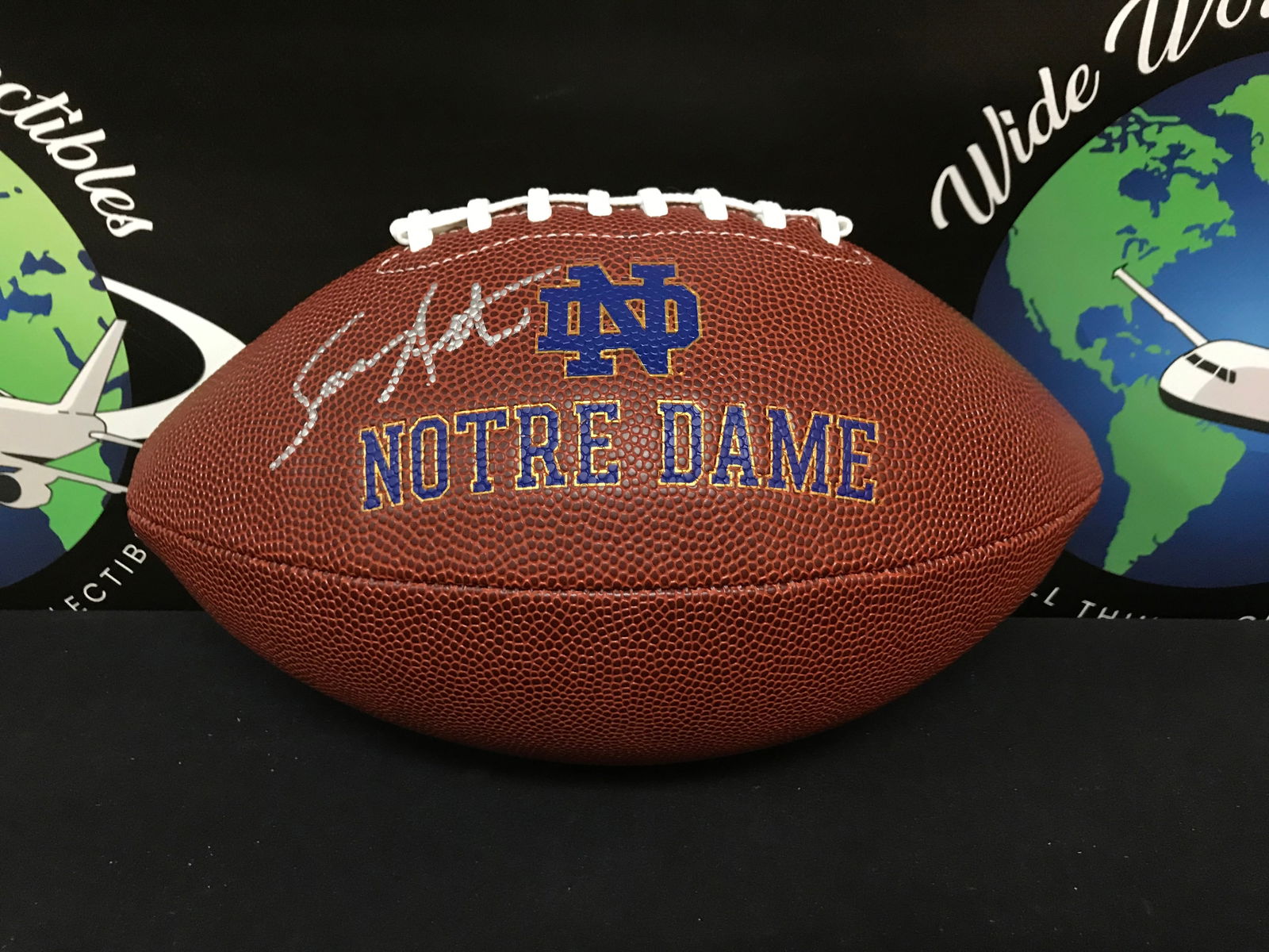 SEAN ASTIN SIGNED NOTRE DAME FOOTBALL (RUDY) WWOC COA (1 of 2)