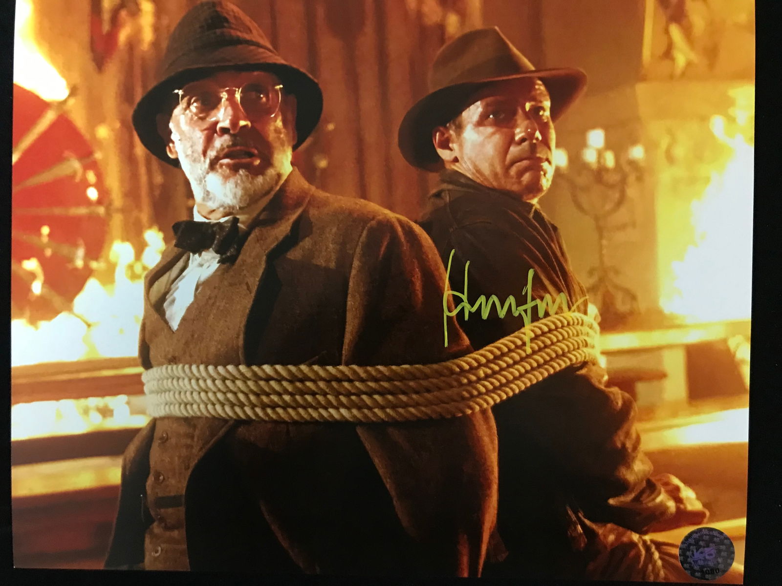 HARRISON FORD SIGNED 8X10 PHOTO KB COA (1 of 1)