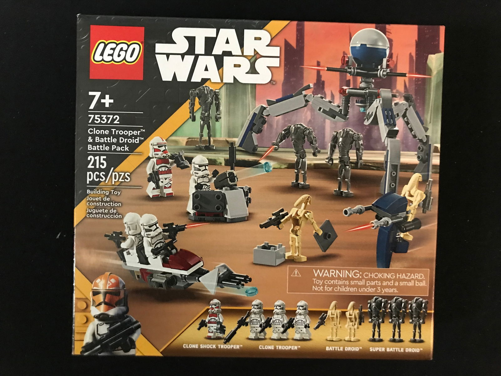 LEGO STAR WARS CLONE TROOPER AND BATTLE DROID BATTLE PACK NEW IN BOX (1 of 1)
