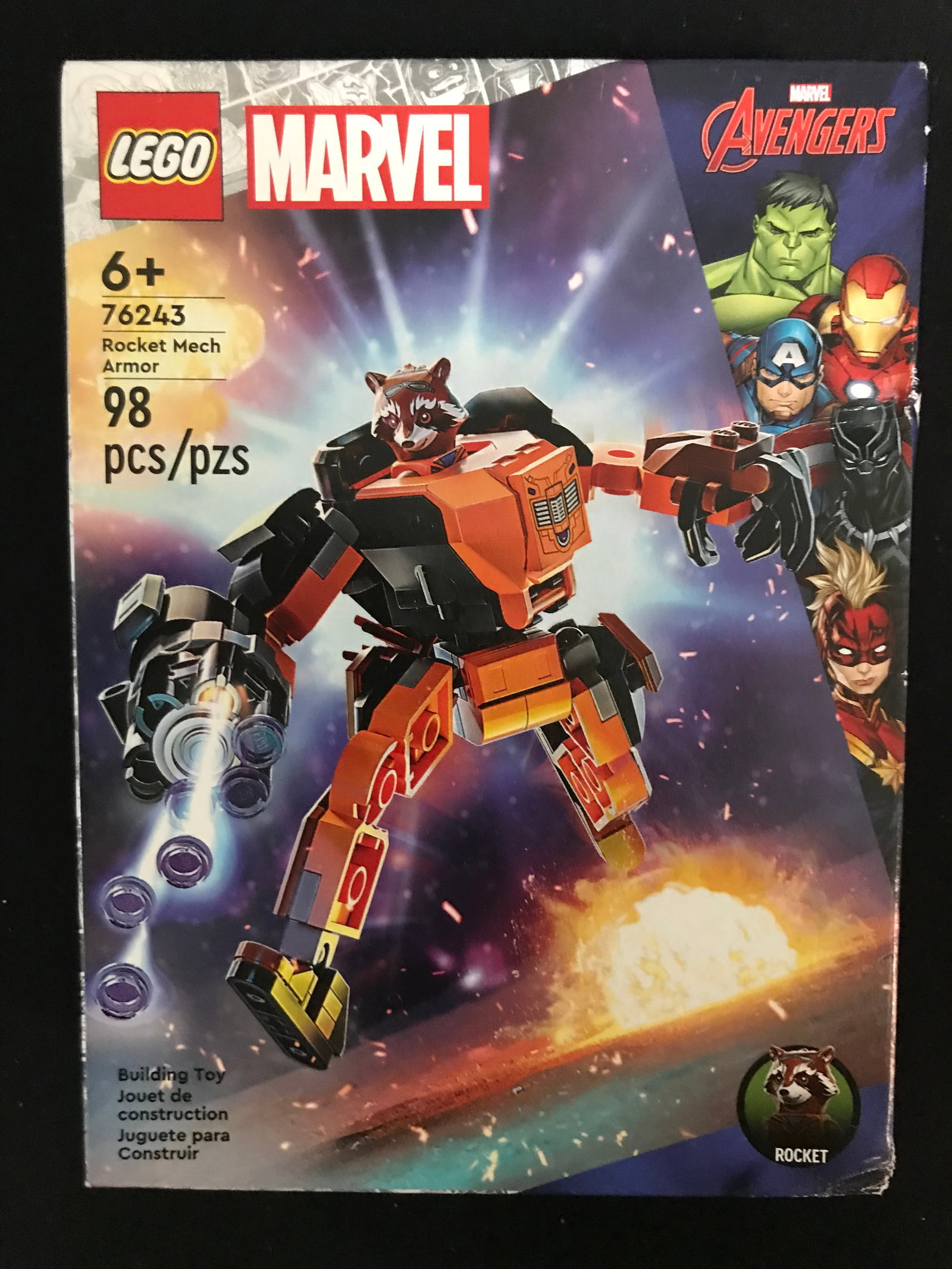 LEGO MARVEL - ROCKET MECH ARMOR: Prices are in Canadian dollars