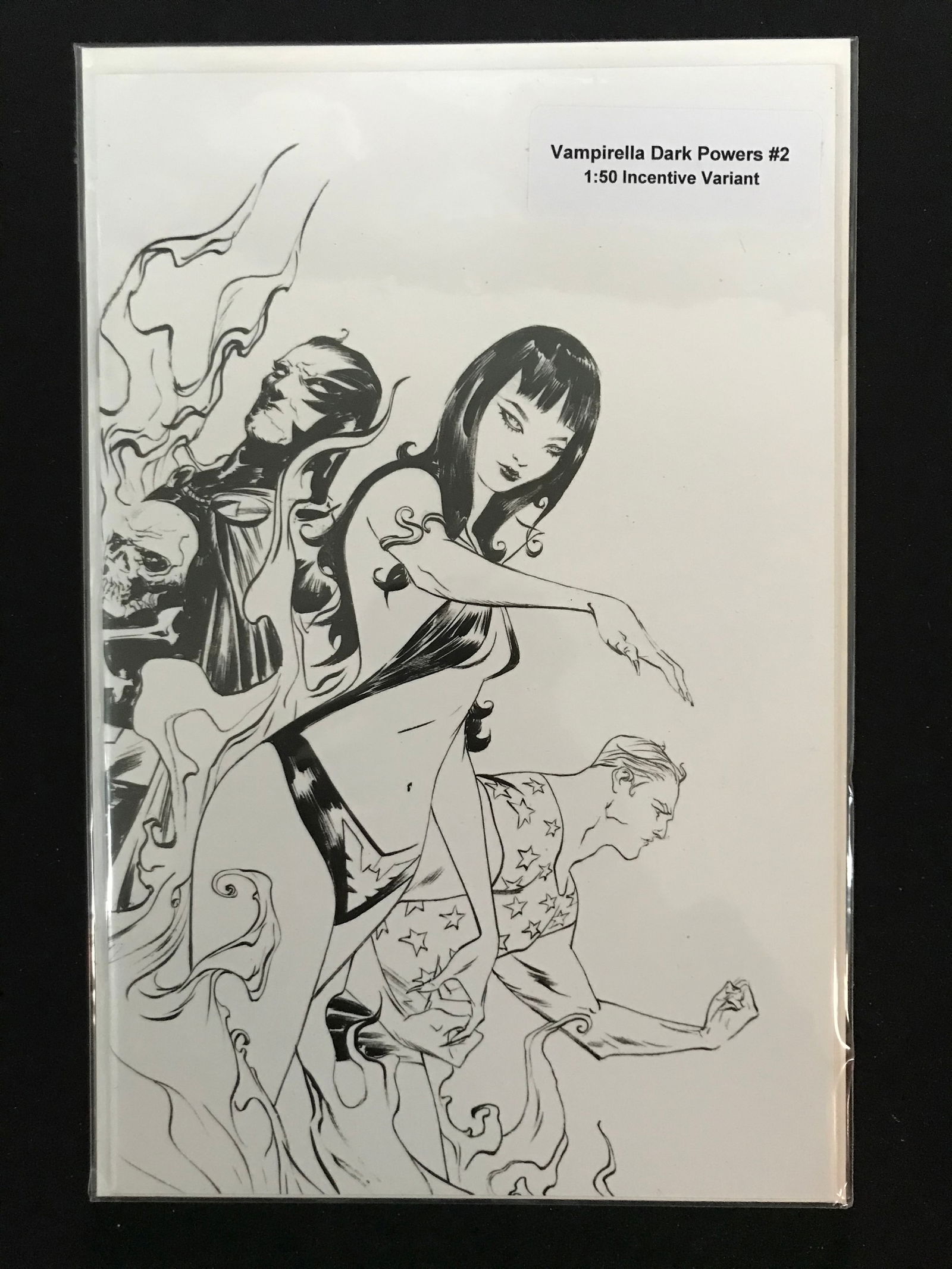 DYNAMITE COMICS NO.2 VAMPIRELLA DARK POWERS (1:50 INCENTIVE VARIANT) (1 of 1)