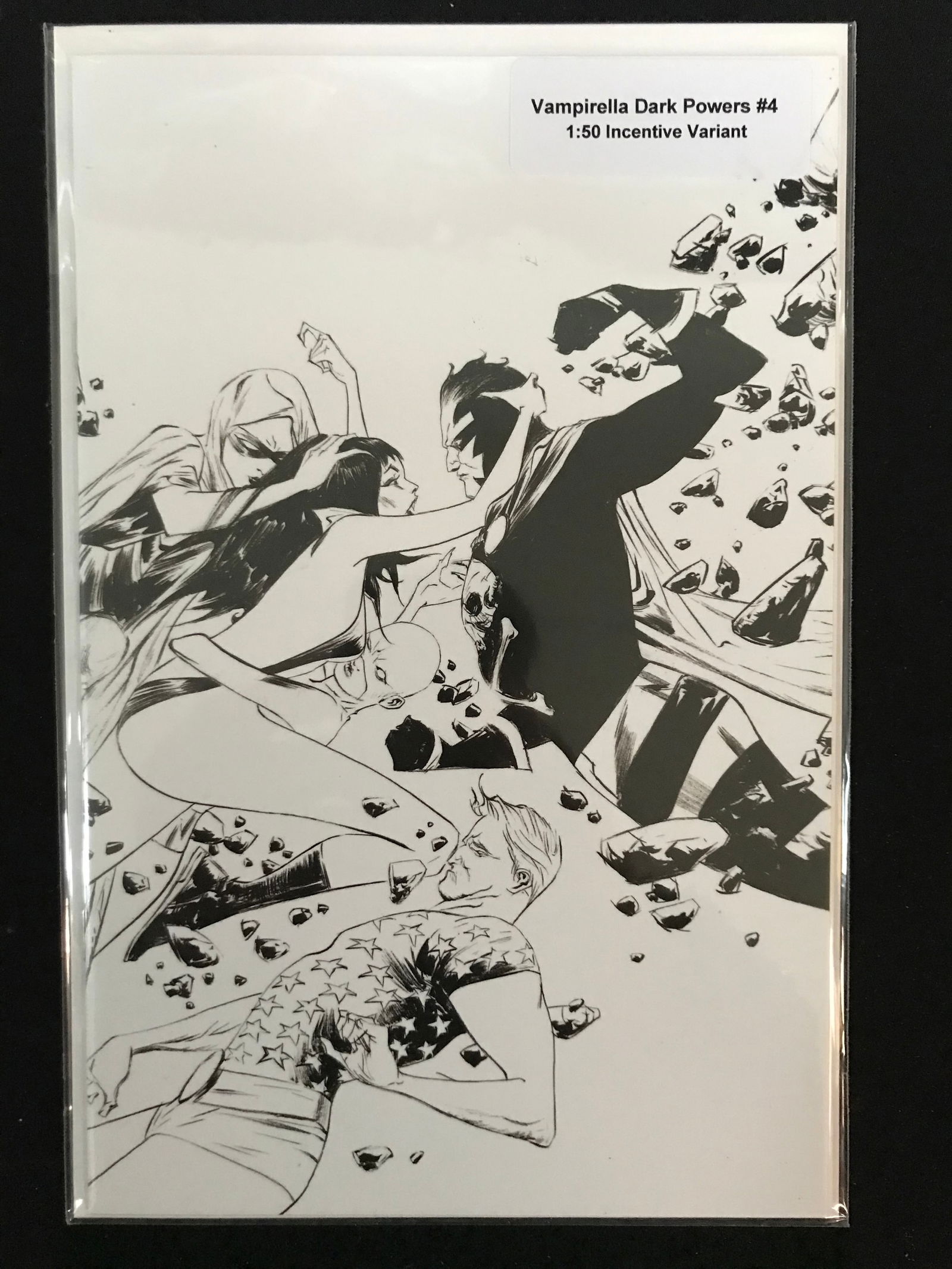 DYNAMITE COMICS NO.4 VAMPIRELLA DARK POWERS (1:50 INCENTIVE VARIANT) (1 of 1)