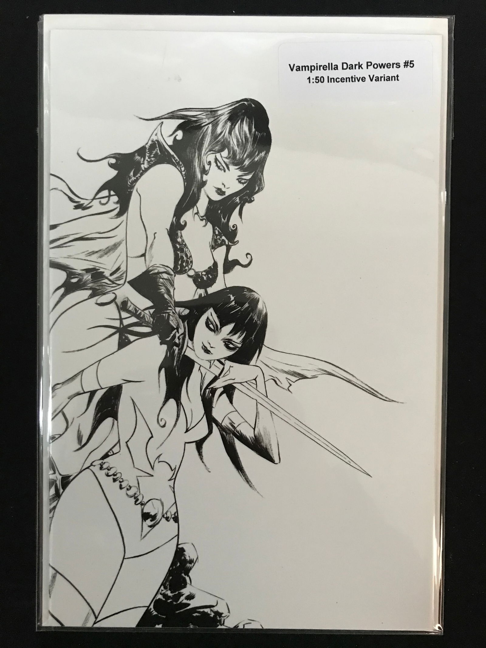 DYNAMITE COMICS NO.6 VAMPIRELLA DARK POWERS (1:50 INCENTIVE VARIANT) (1 of 1)