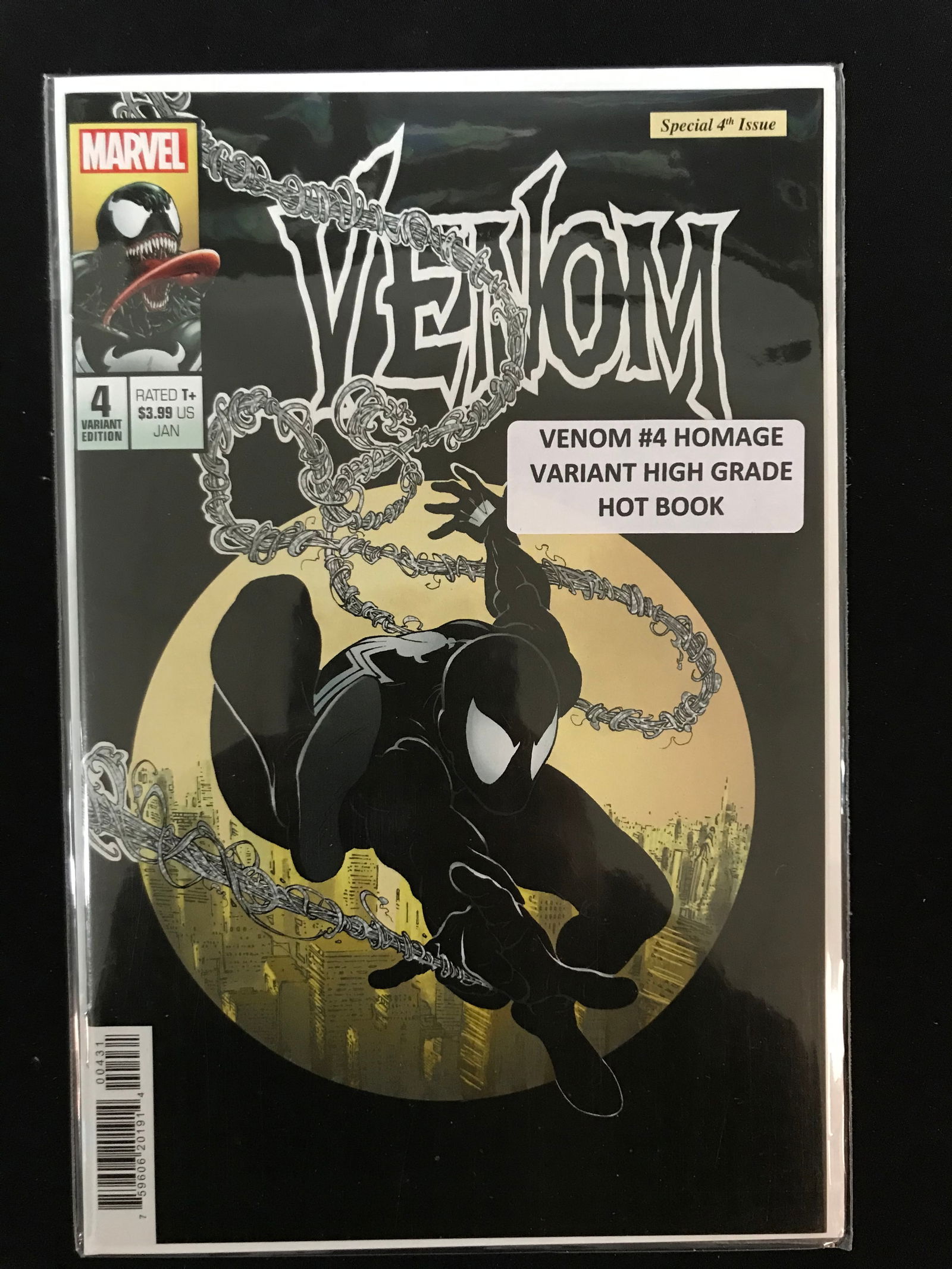 MARVEL COMICS NO.4 VENOM (1 of 1)