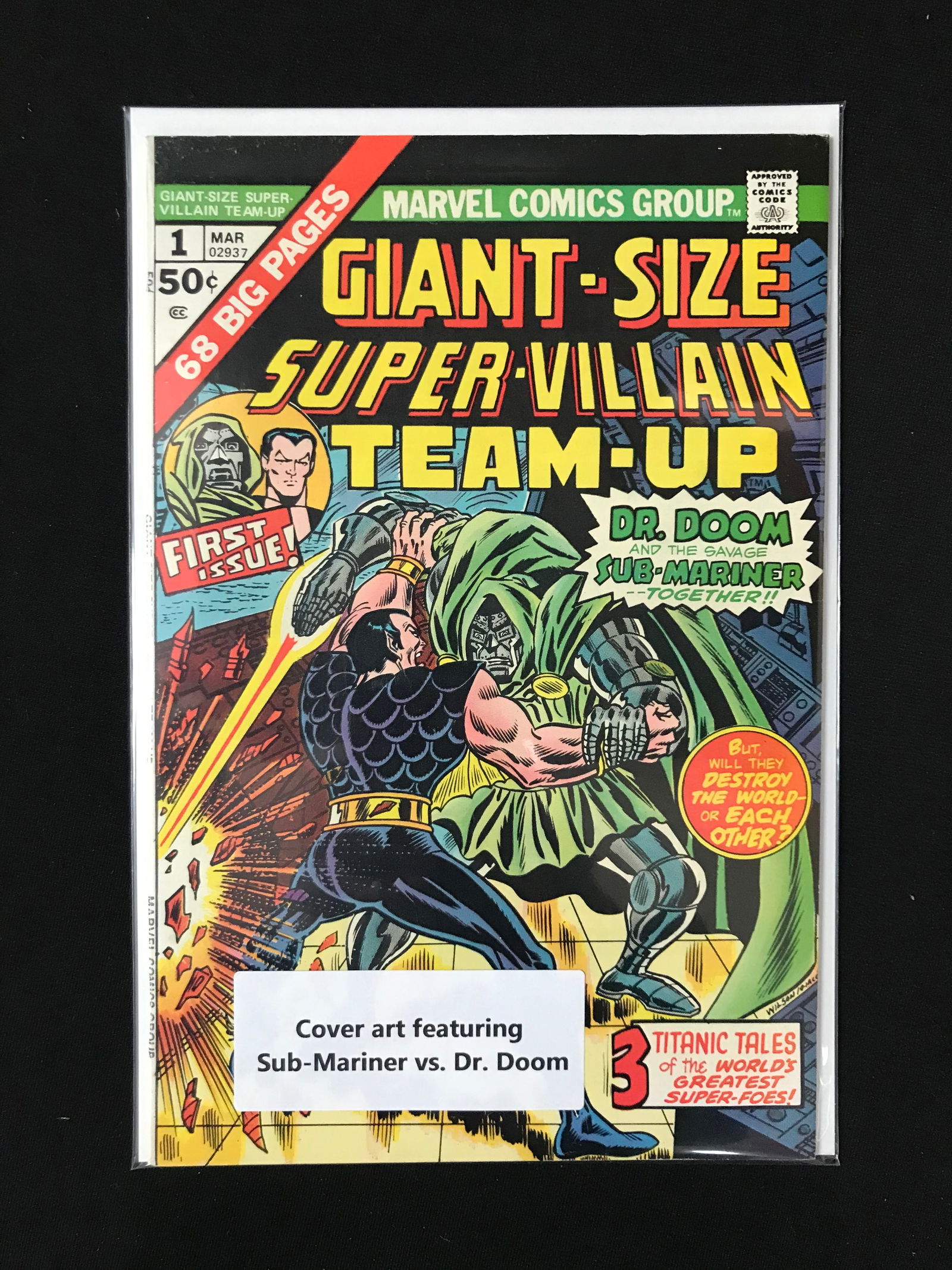 GIANT SIZED SUPERVILLAIN TEAM UP #1 (MARVEL COMICS) (1 of 1)