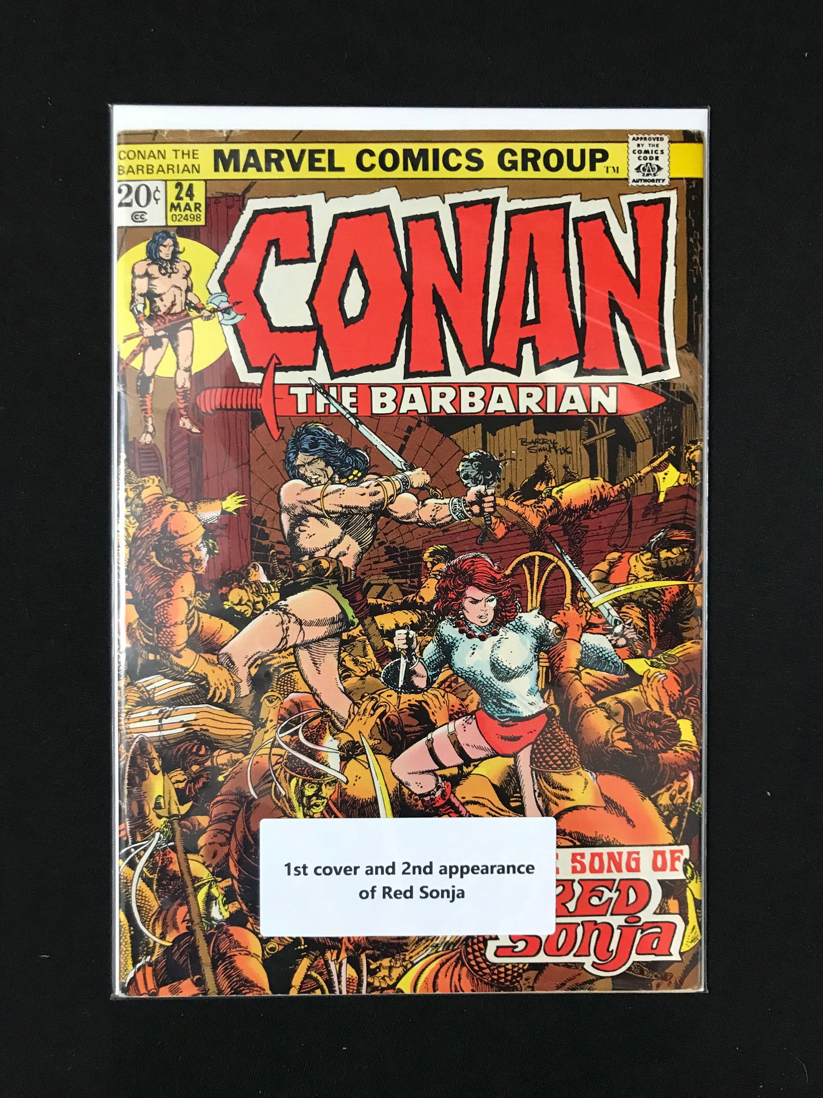 CONAN THE BARBARIAN #24 (MARVEL COMICS) (1 of 1)