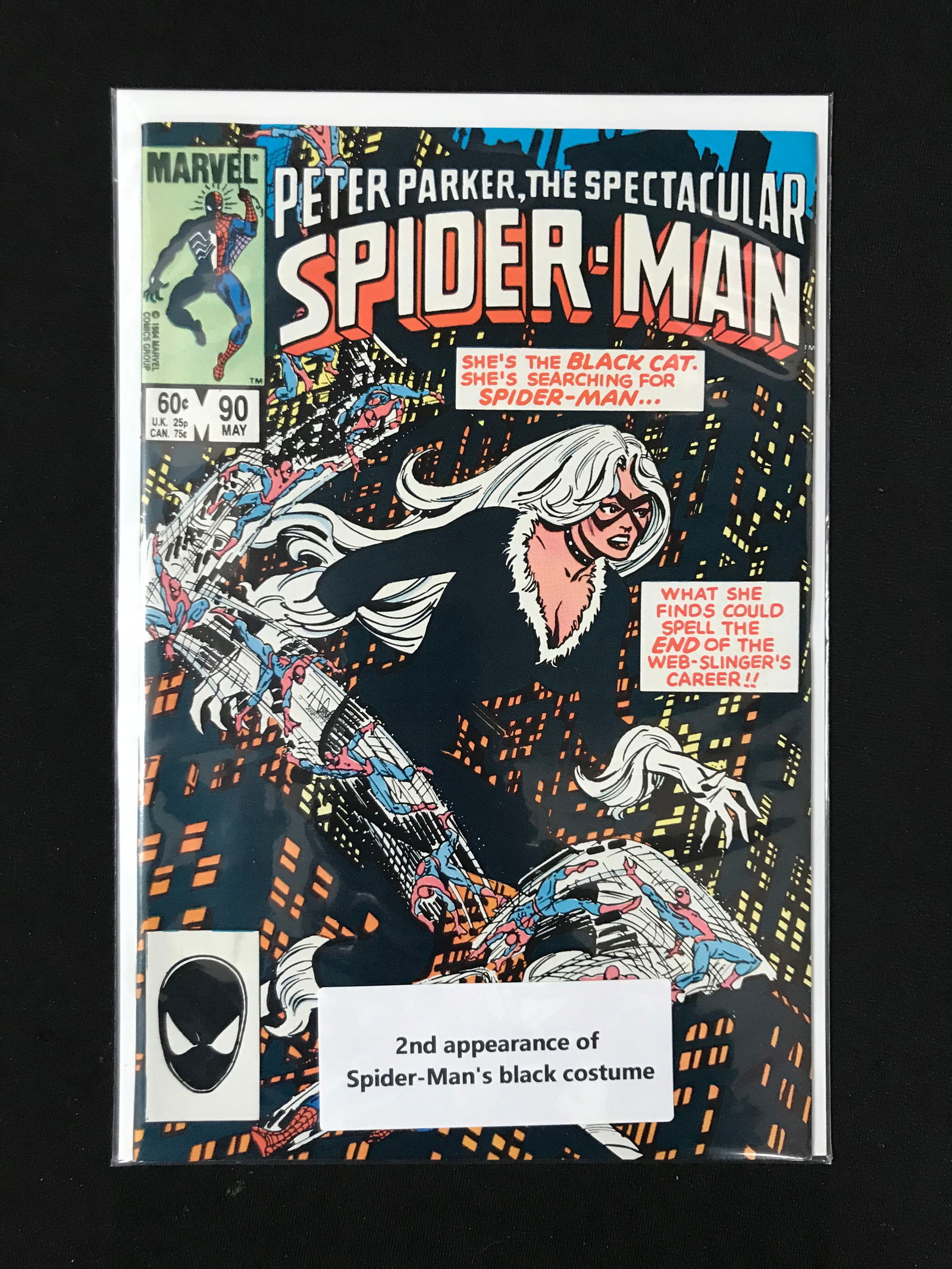 THE SPECTACULAR SPIDERMAN #90 (MARVEL COMICS) (1 of 1)