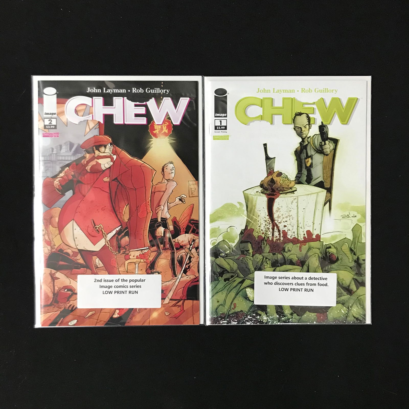 THE CHEW #1 AND #2 (IMAGE COMICS) (1 of 1)
