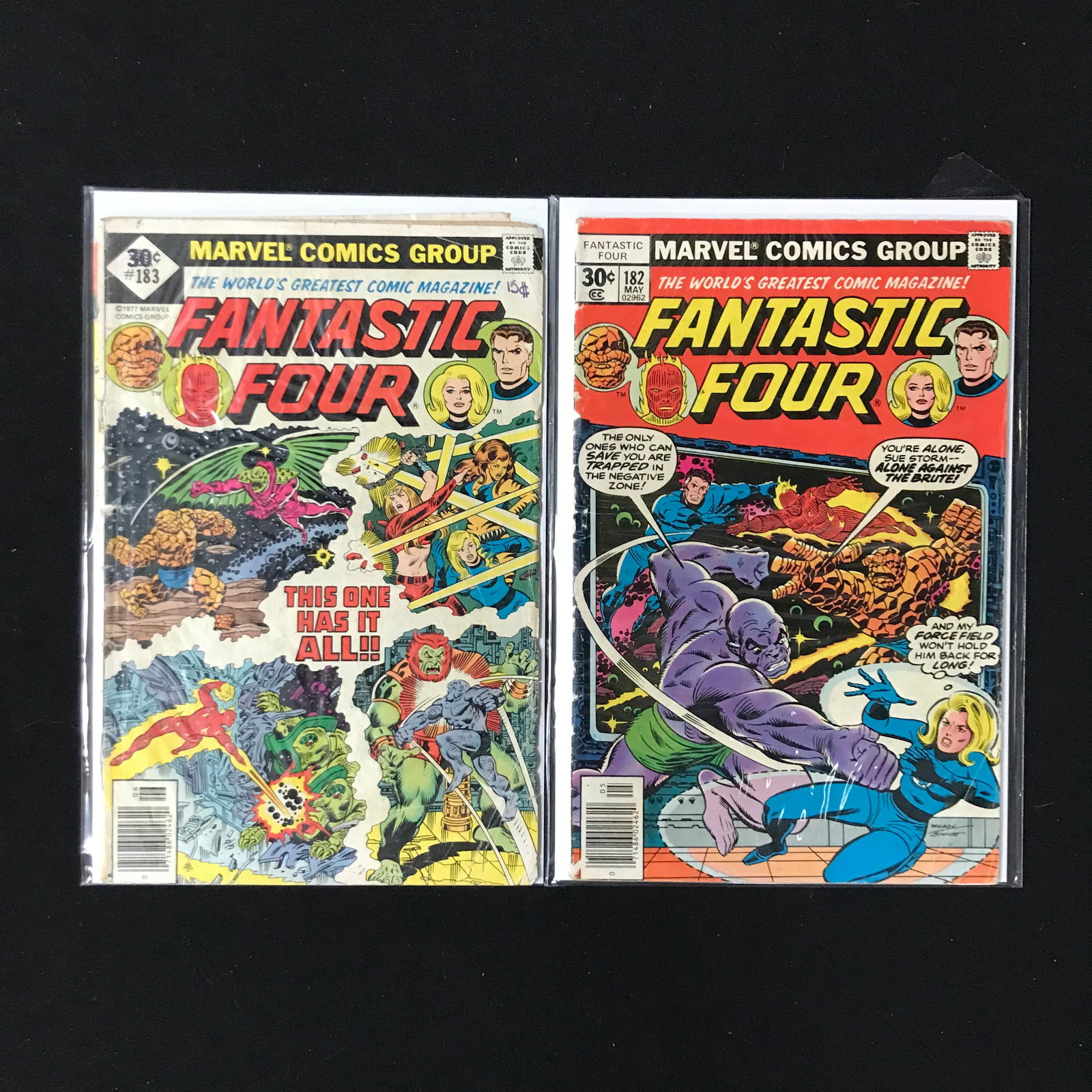 LOT OF 2 FANTASTIC FOUR COMICS (MARVEL COMICS) (1 of 1)