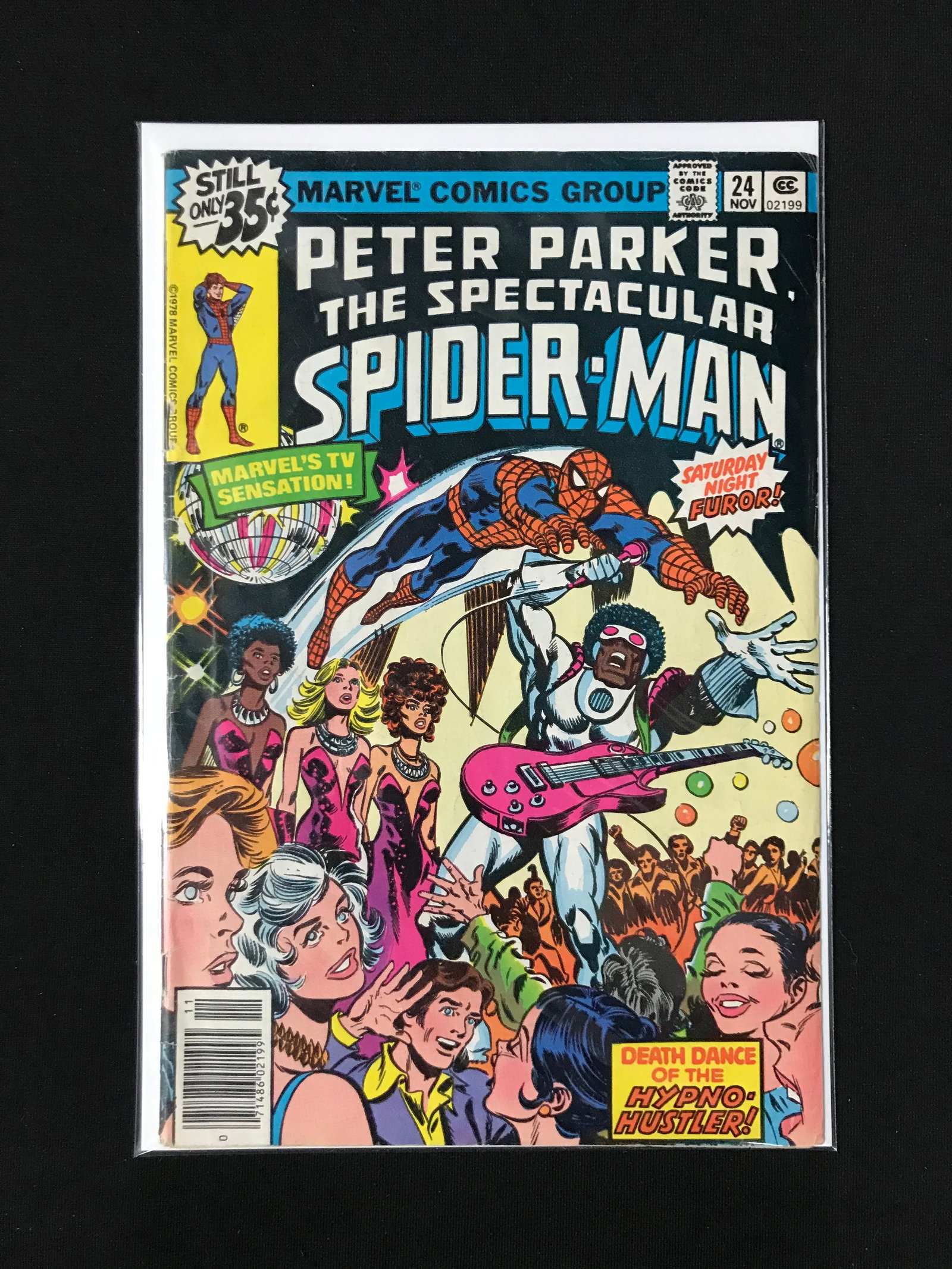PETER PARKER THE SPECTACULAR SPIDERMAN #24 (MARVEL COMICS) (1 of 1)