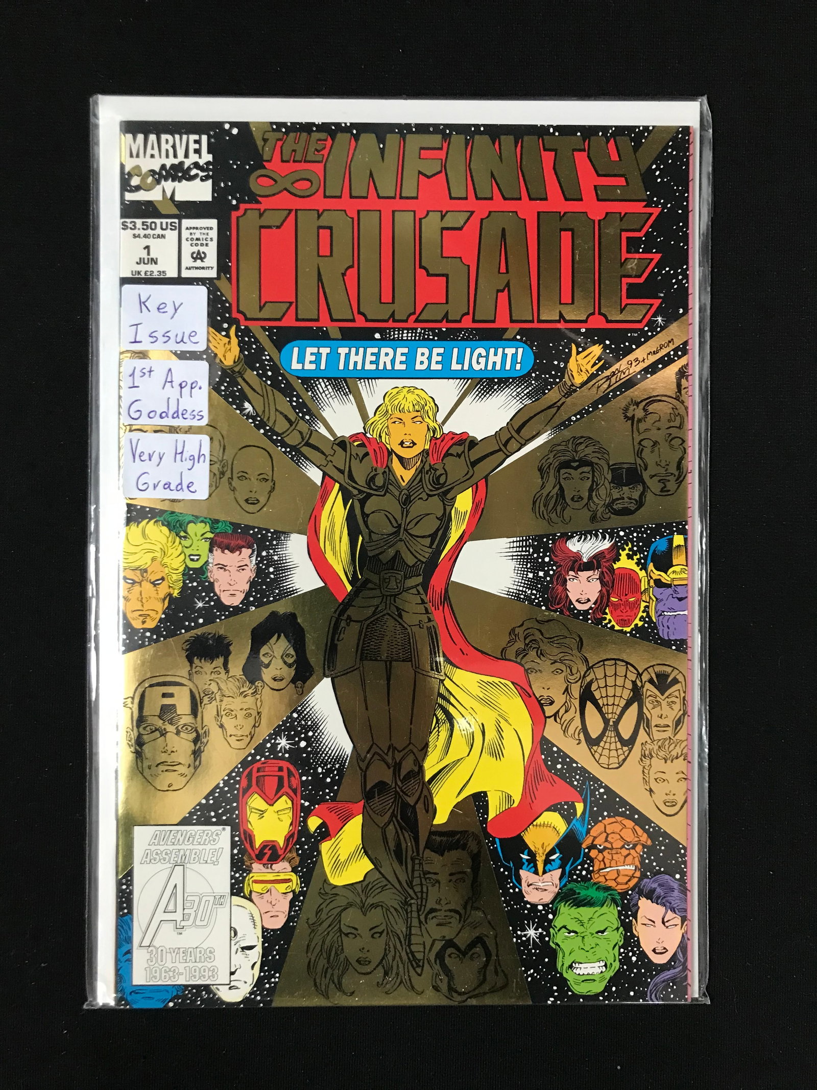 THE INFINITY CRUSADE #1 1ST APPEARANCE OF GODDESS (MARVEL COMICS) (1 of 1)