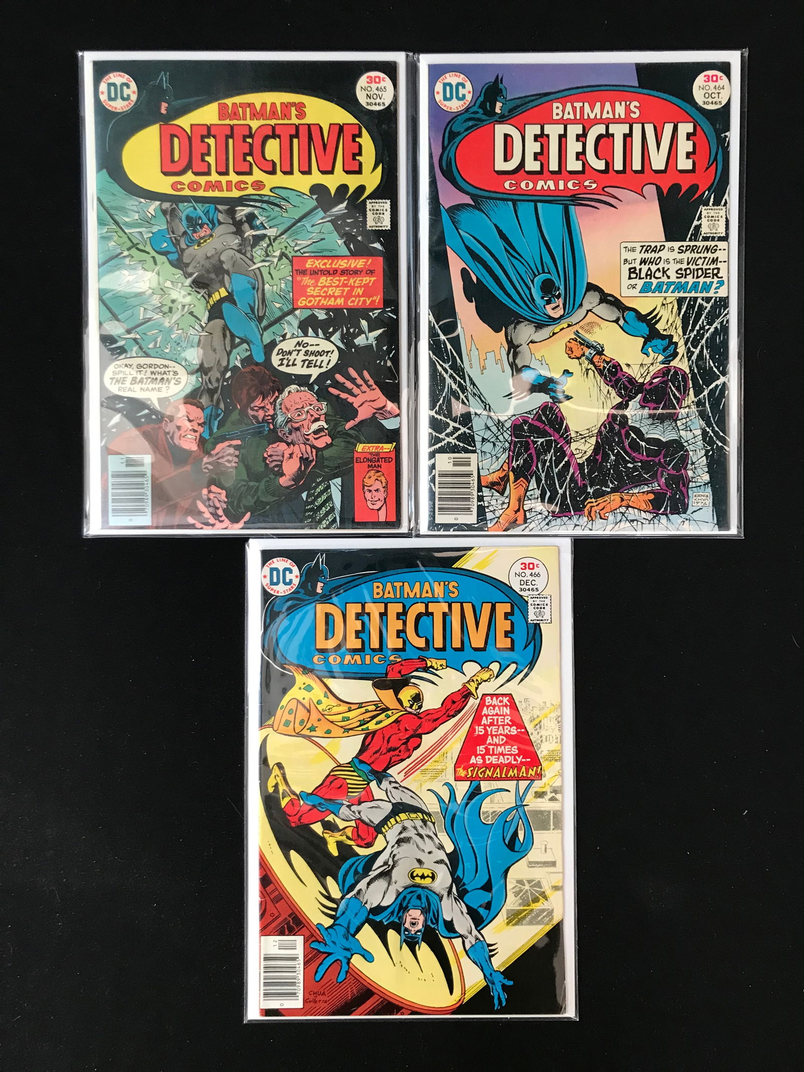 LOT OF 3 DETECTIVE COMICS (DC COMICS) (1 of 1)