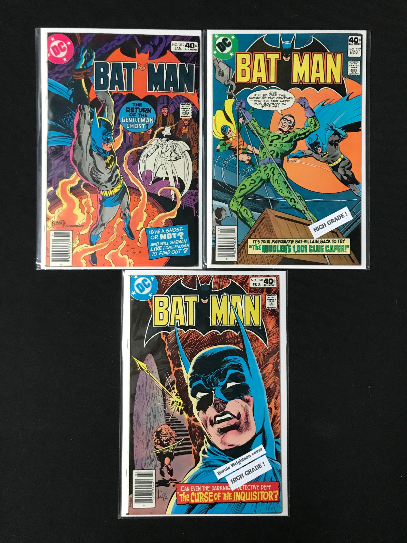 LOT OF 3 BATMAN COMICS (DC COMICS) (1 of 1)