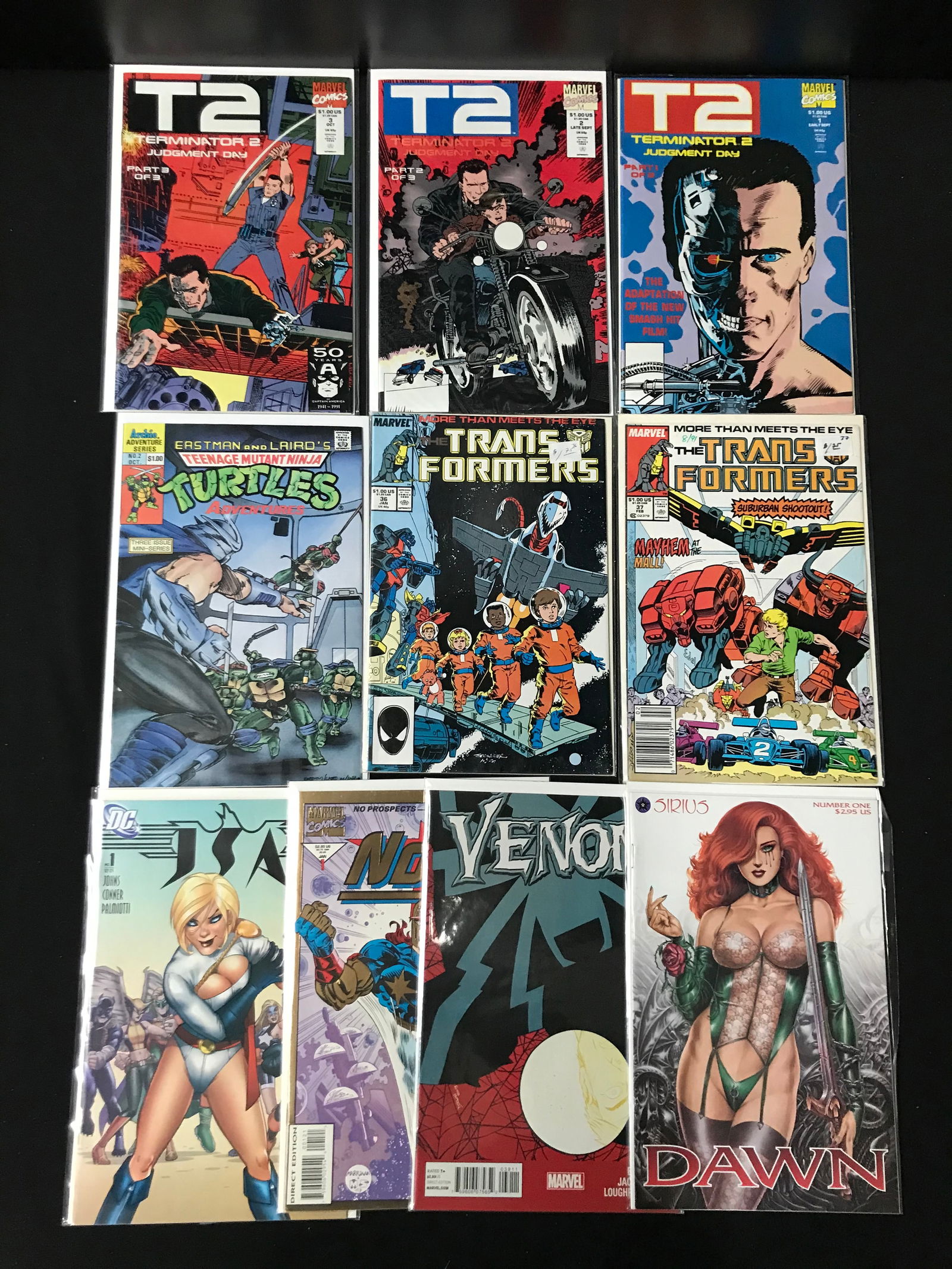 LOT OF 10 COMICS VARIOUS TITLES (1 of 1)